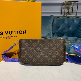Louis Vuitton Multi Pochette Accessoires Blue Strap1:1High-quality replica