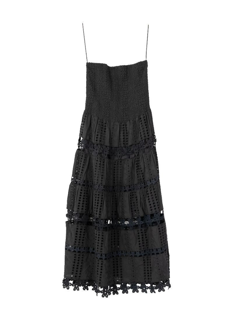 0126-DRS-SCHIFFLI-BLACK - Simply Southern Outlet