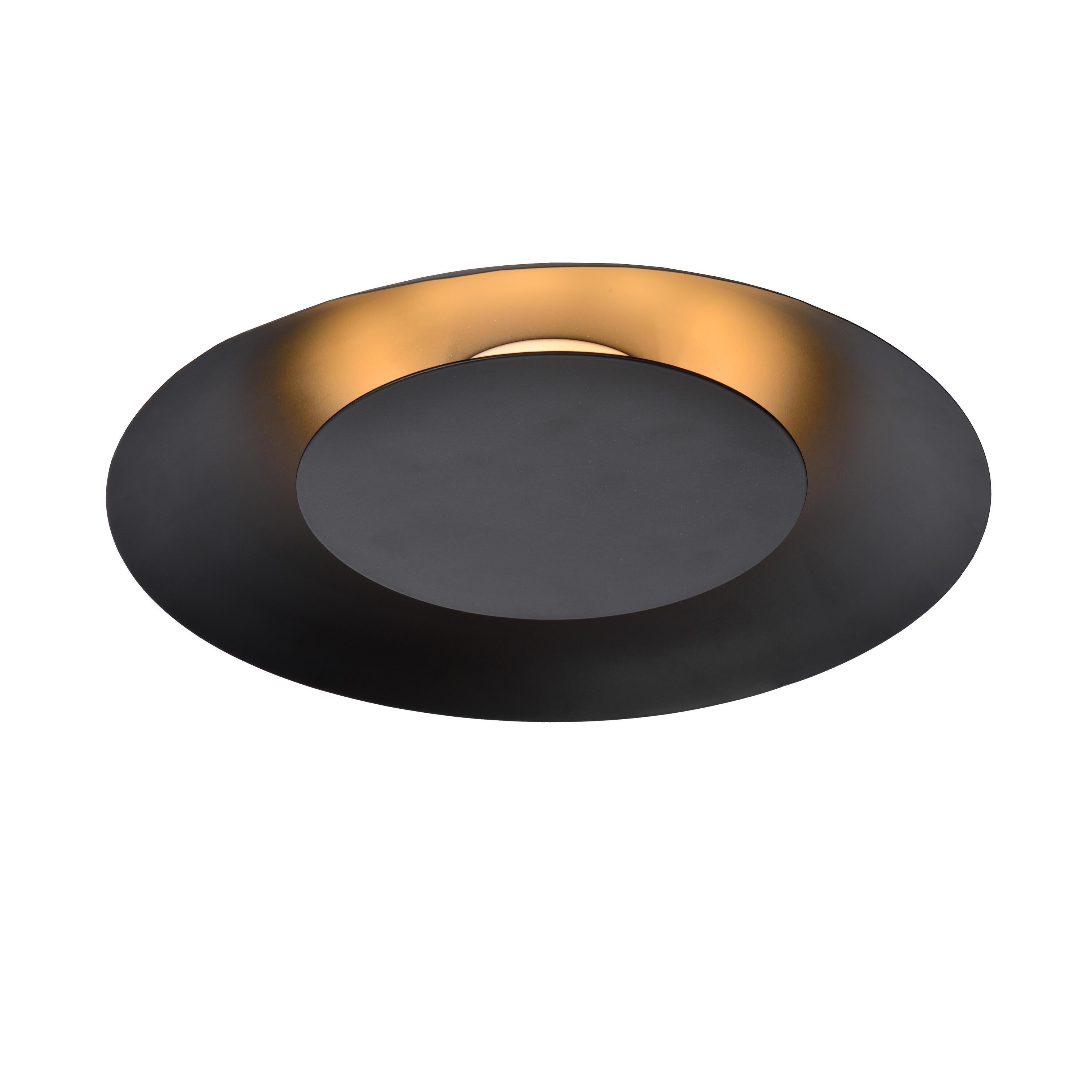 Foskal 34.5 plafondlamp LED zwart