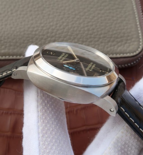 Replica Panerai ZF PAM1392 Black Dial Black Leather Strap P9010 - Top club