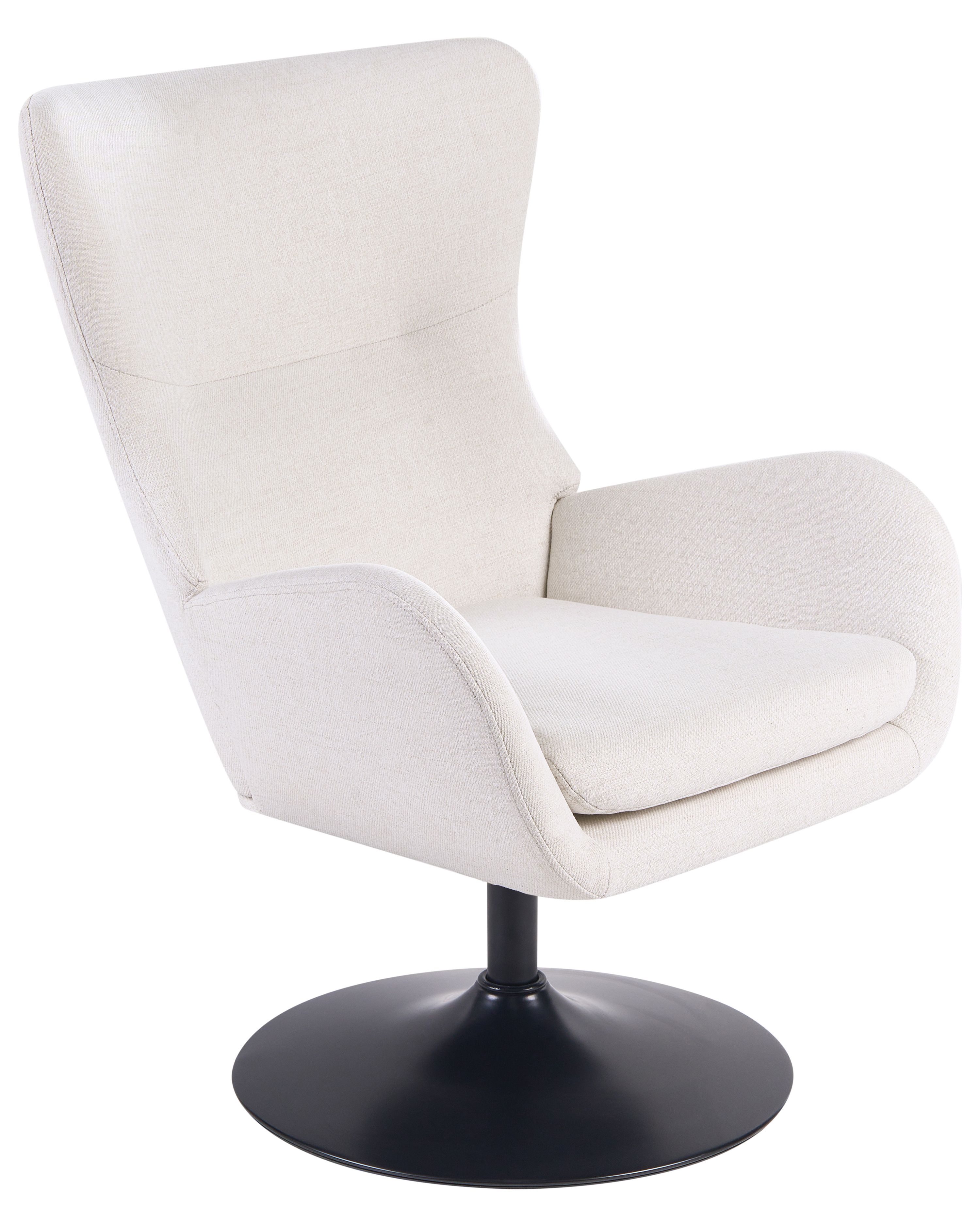 Swivel Armchair VIGGE Off-White
