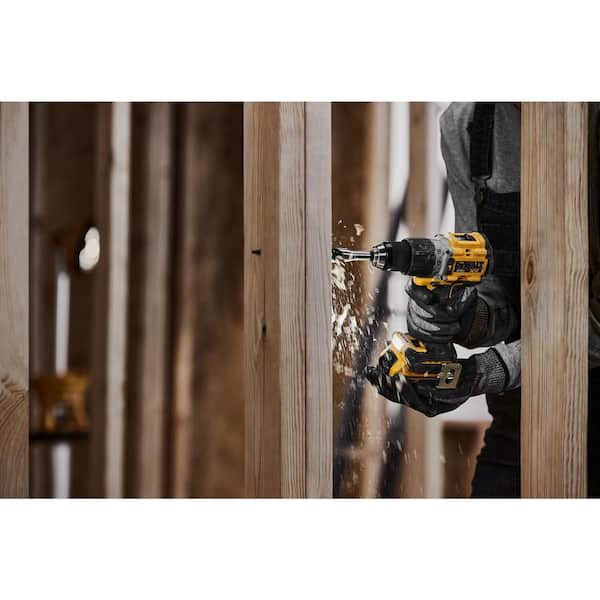 20V MAX XR Hammer Drill and ATOMIC Impact Driver 2 Tool Combo Kit with (2) 4.0Ah Batteries, Charger, and Bag - Image 2