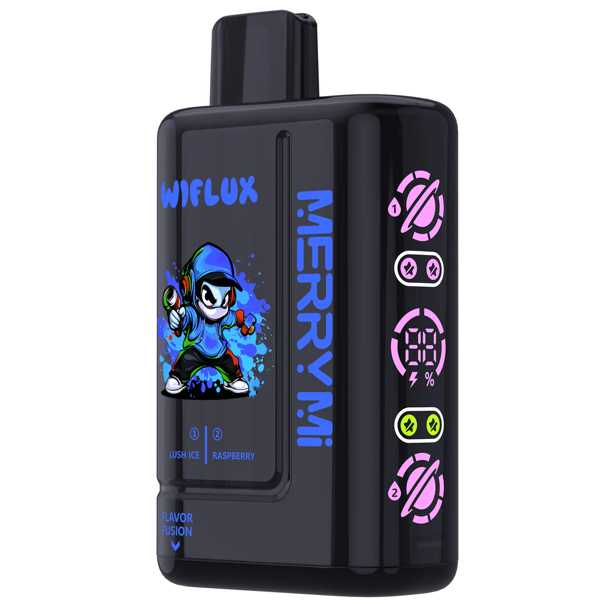 MerryMi WIFLUX 24K ładowalny jednorazowy e-papieros (wszystkie smaki)