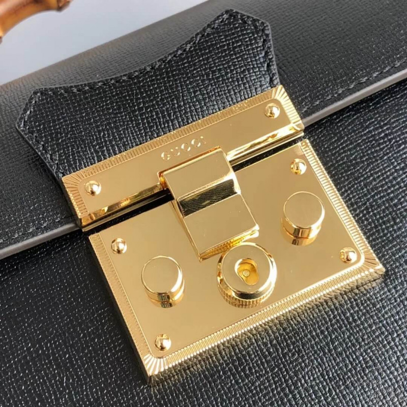 Replica Gucci Padlock Small Bamboo Shoulder Bag 6032211:1High-quality replica