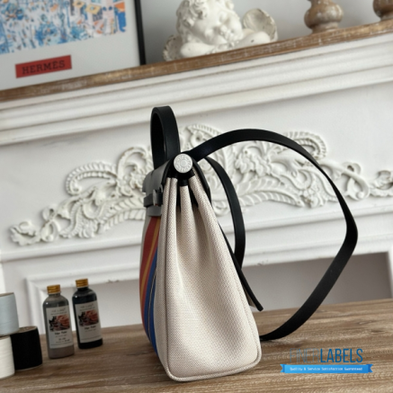 Hermès Herbag Zip 31 Bag | 31x25x10 cm | Luxury Canvas & Leather Shoulder Bag for Women | Spacious Everyday Hermès Tote1:1High-quality replica
