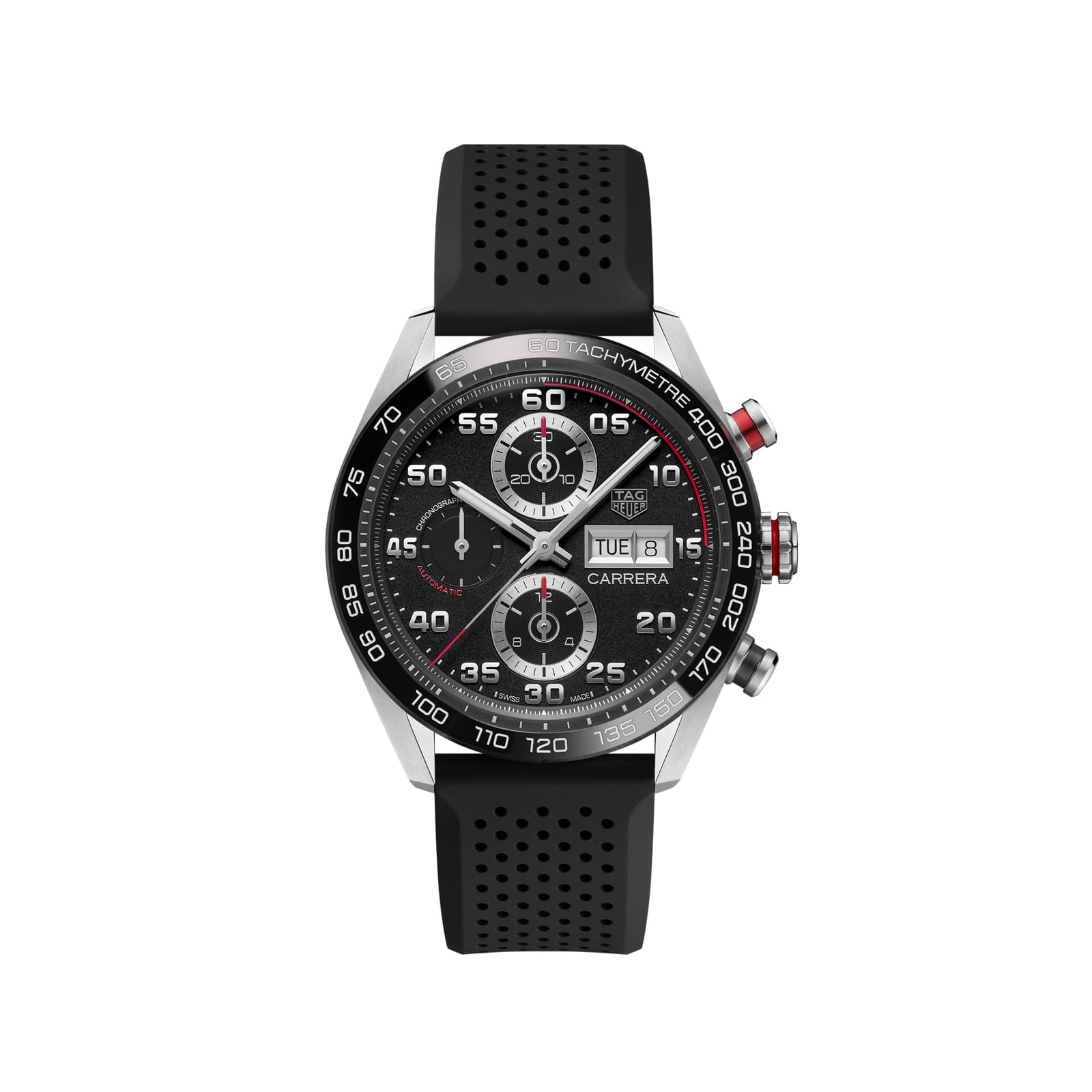 TAG Heuer Replica Watch Carrera Chronograph Automatic 44 mm Steel & Ceramic(1:1 replica) - Top club