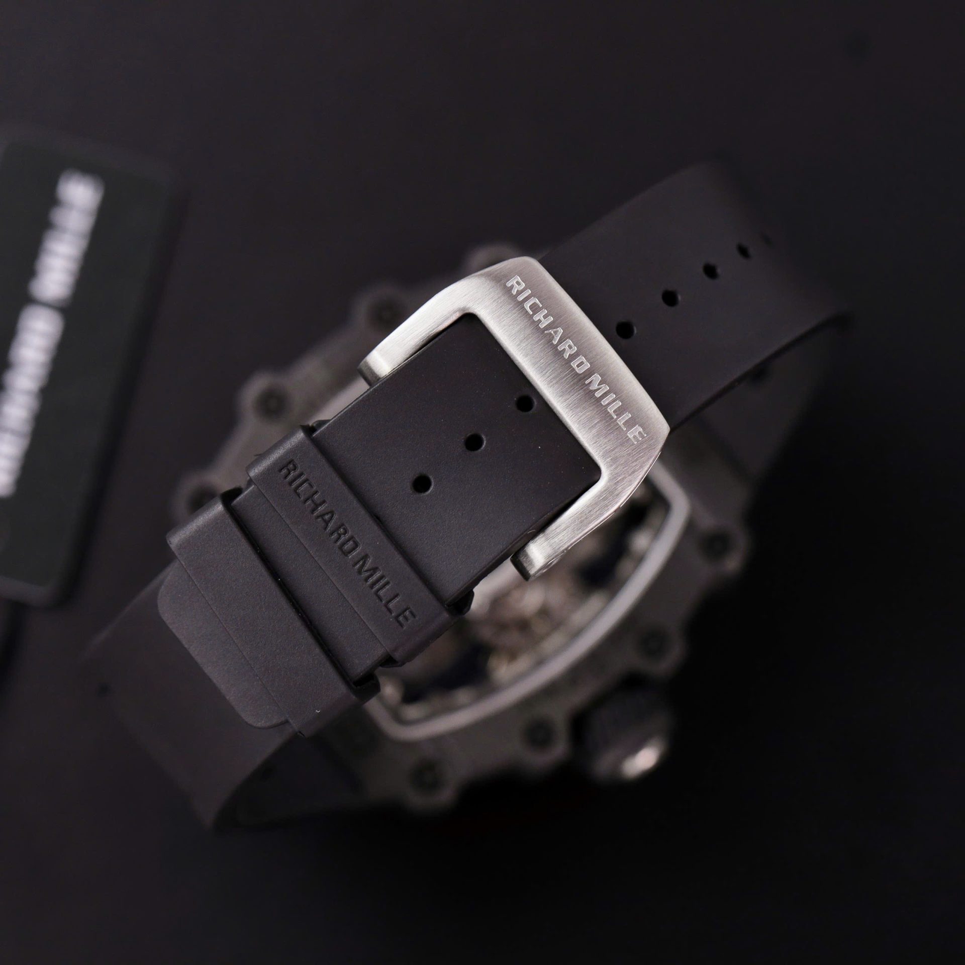 Richard Mille RM21-01 Tourbillon Best Replica Watch Rubber Strap 45mm - Top club