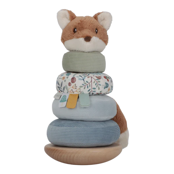 Little Dutch Soft-Stapelturm mit Ringen Forest Friends