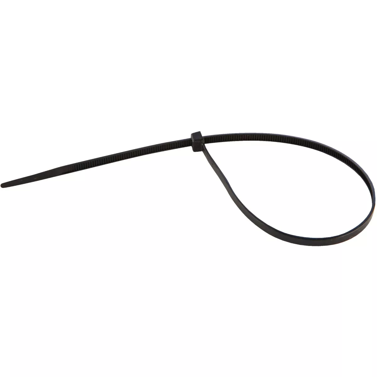 Smart Savers 12 In. x 0.19 In. Black Nylon Cable Tie (20-Pack)