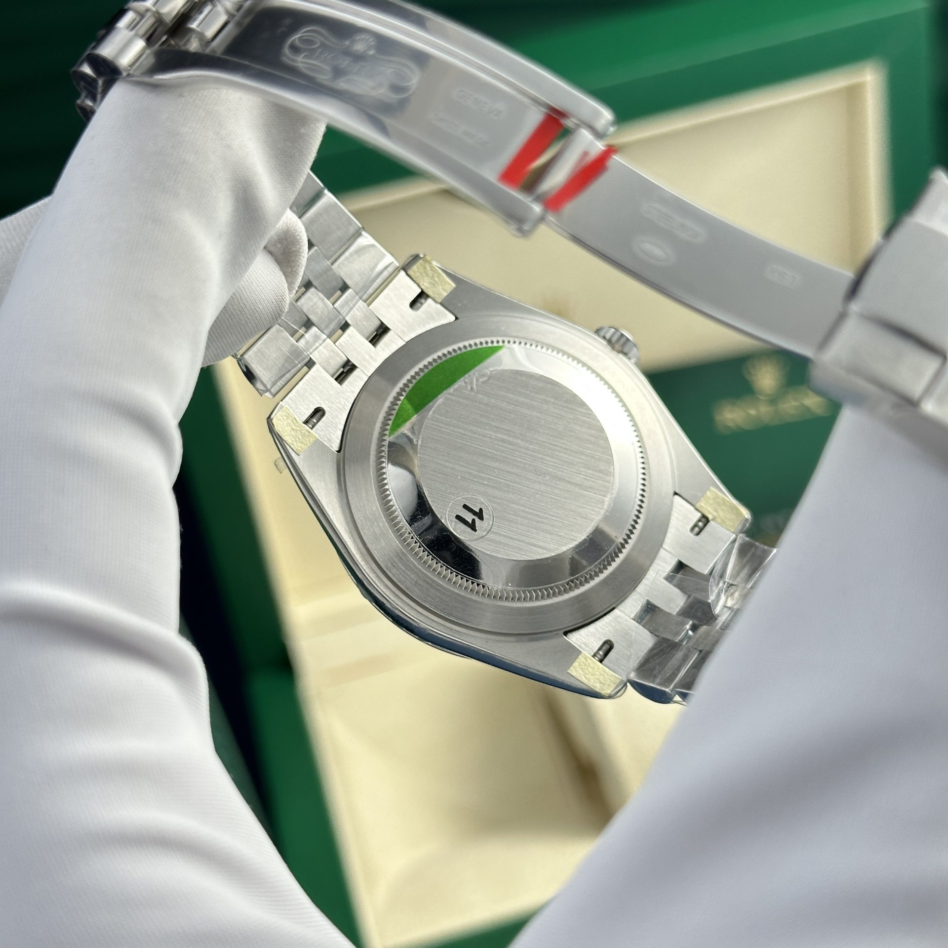 Rolex Replica Watch DateJust 126334 Green Dial VS Factory 41mm - Top club