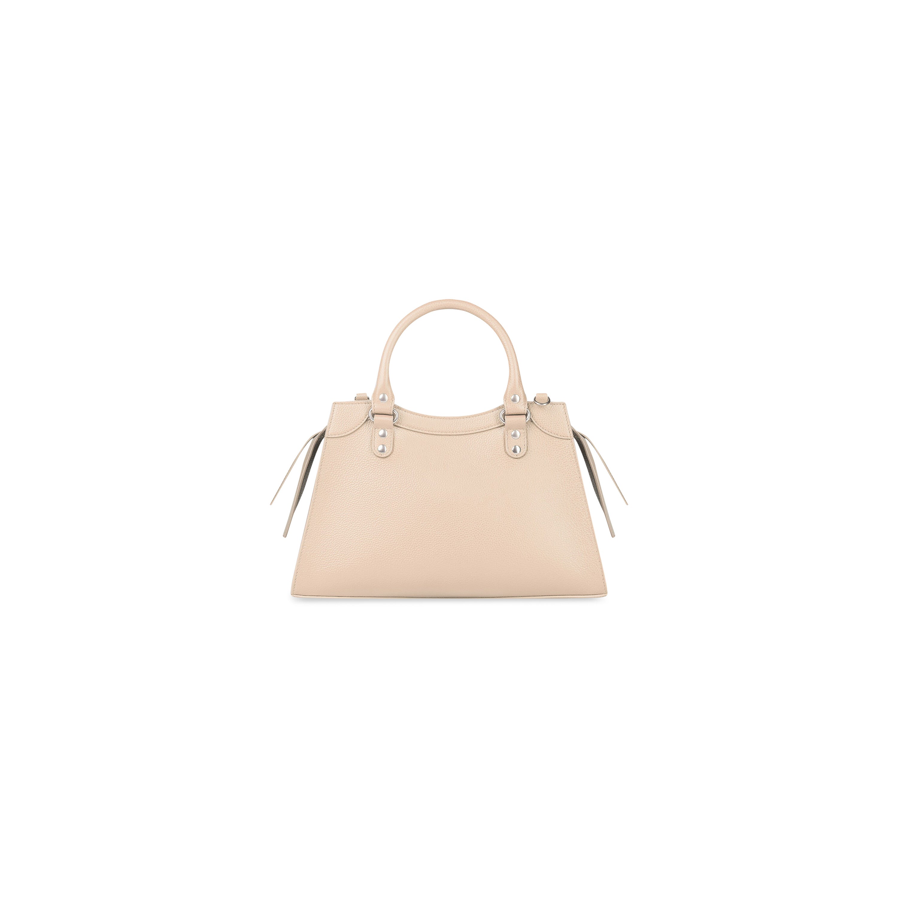 WOMEN'S NEO CLASSIC SMALL HANDBAG IN NUDE - Replicaclubs