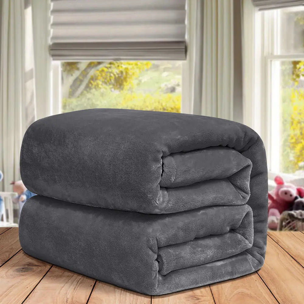 EleganteZachtheid | Fleece Deken van Microvezel