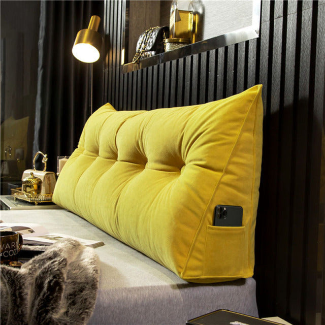 Pluchen Bank - Ultiem Comfort - Perfect voor Ontspanning en Rugondersteuning - Verwijderbare, Wasbare Hoes - Stijlvol Woonaccessoire