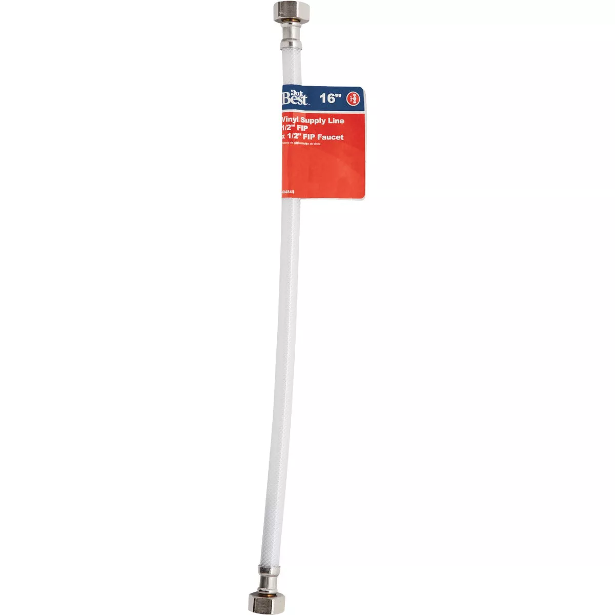 Do it Best 1/2 In. F X 1/2 In. FX16 In. L Vinyl Faucet Connector