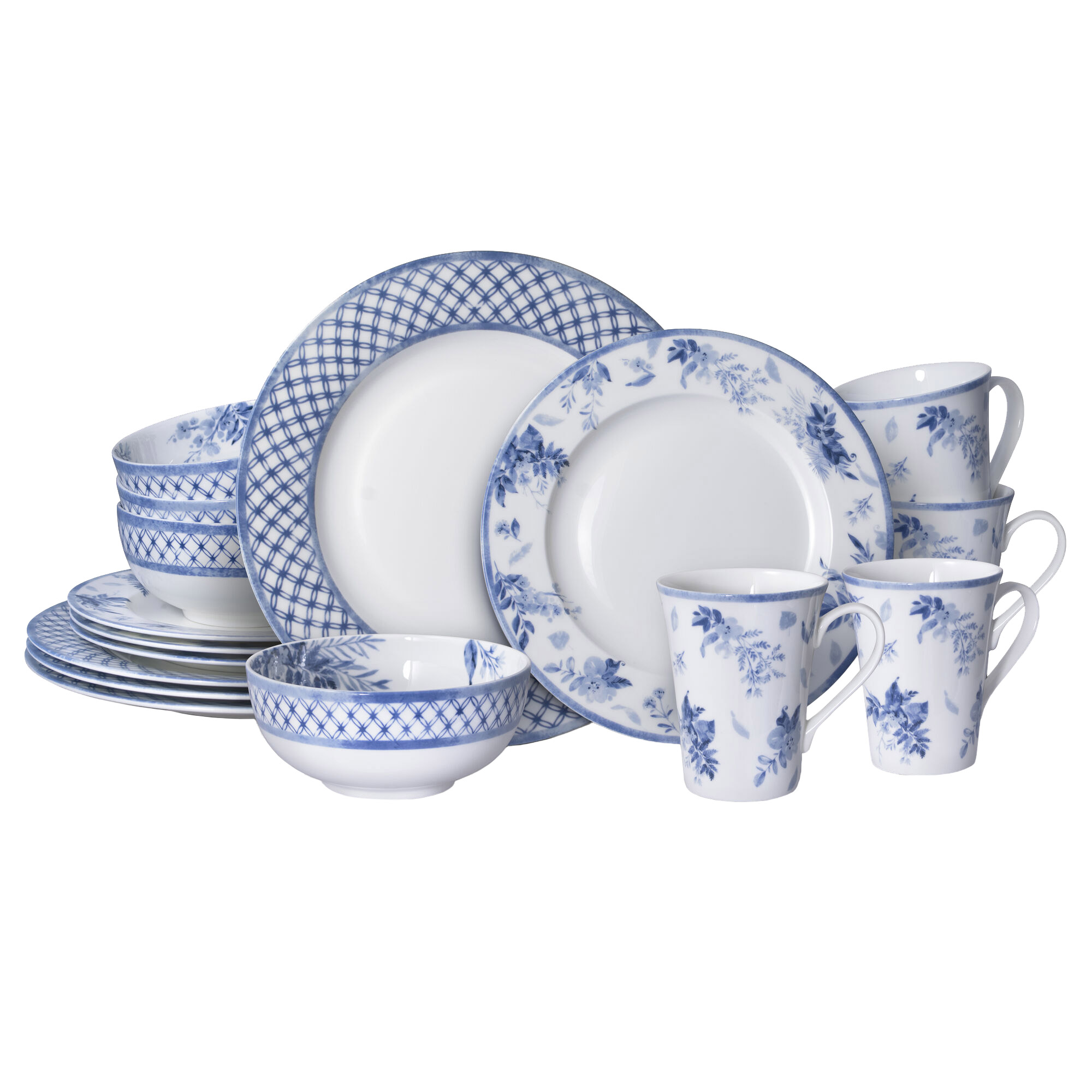 Mikasa Kiley Bone China 16-piece Dinnerware Set