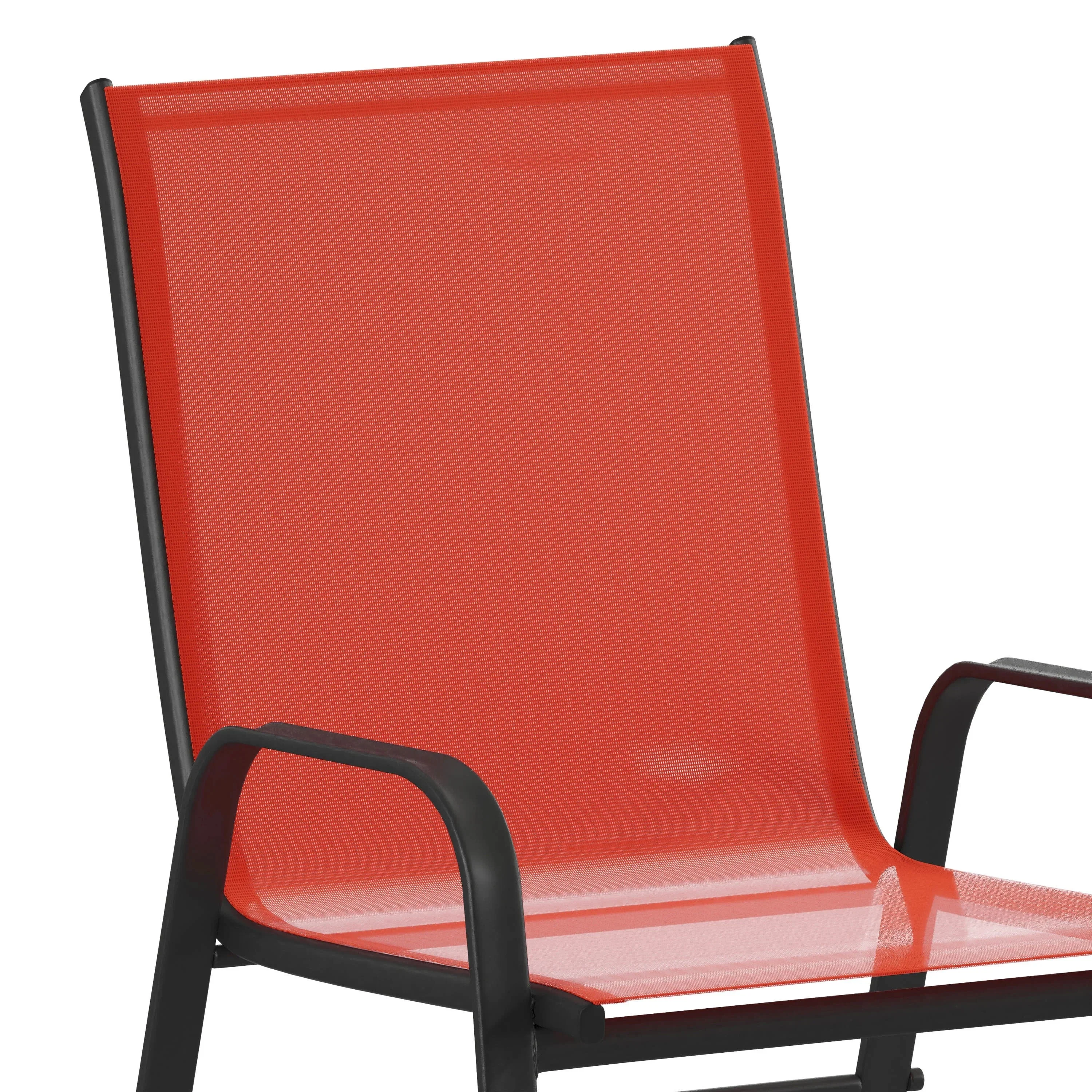 Emma + Oliver Outdoor Stack Chairs, Gray, 4 Pack, 21.25in W x 29in D x 36in H - Image 40 Emma + Oliver Outdoor Stack Chairs, Gray, 4 Pack, 21.25in W x 29in D x 36in H - Image 40