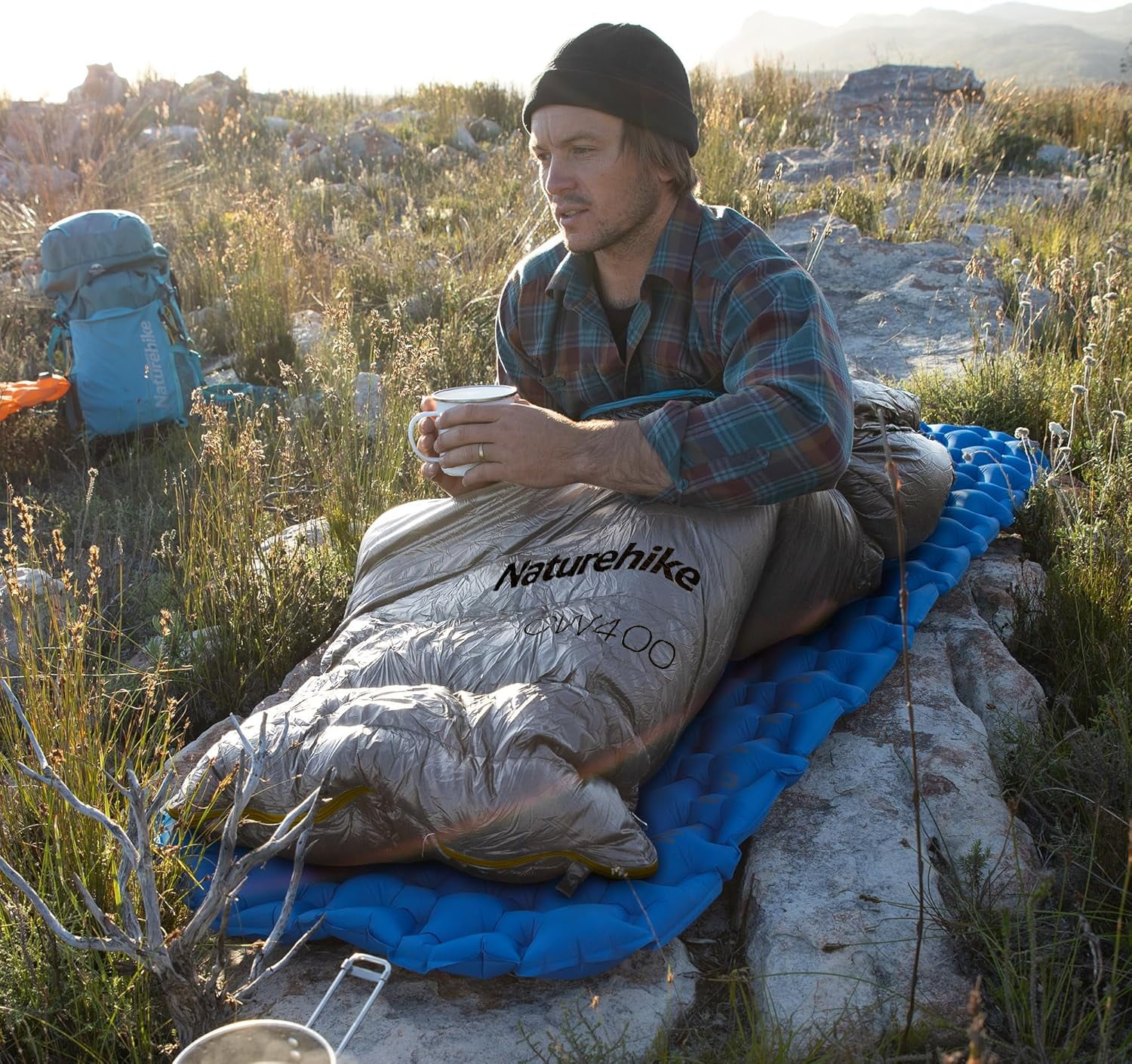 Naturehike Ultralight White Goose Down Sleeping Bag 750/550 Fill Power with Compression Sack - Image 12