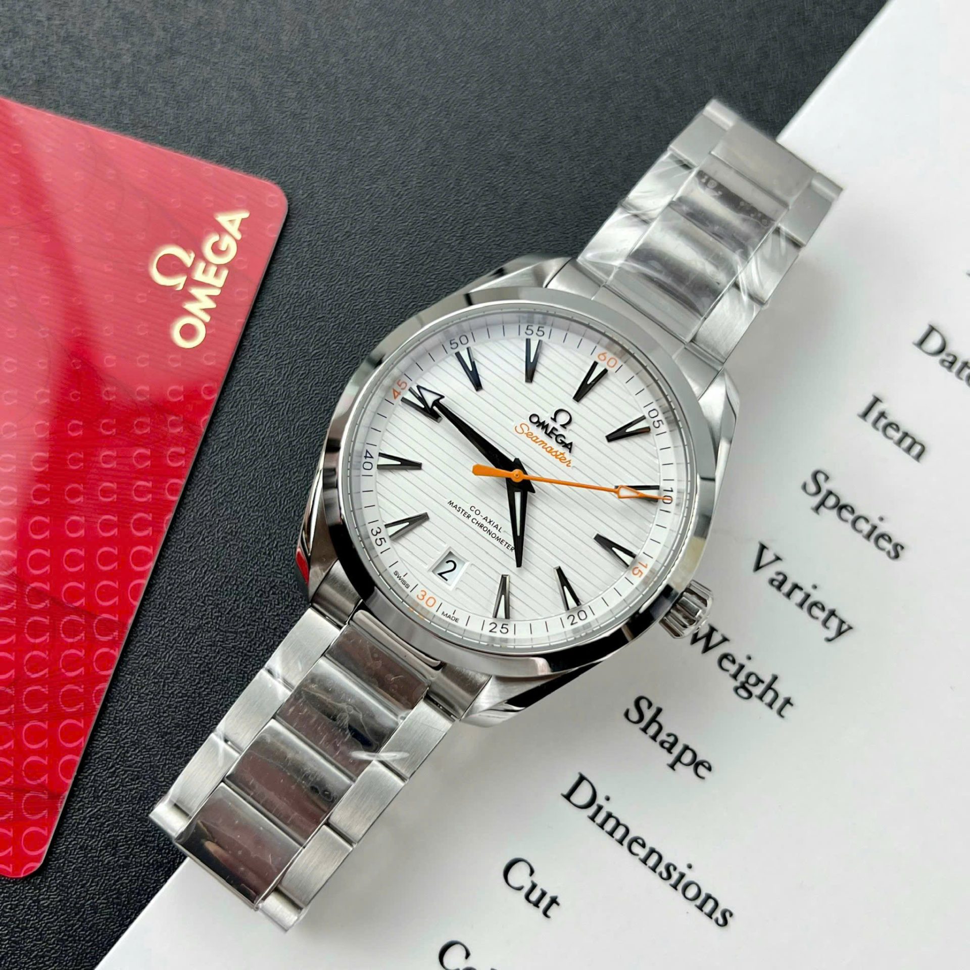 Omega Seamaster Best Replica Watches White Dial VS Factory 40mm - Elite Watch Atelier