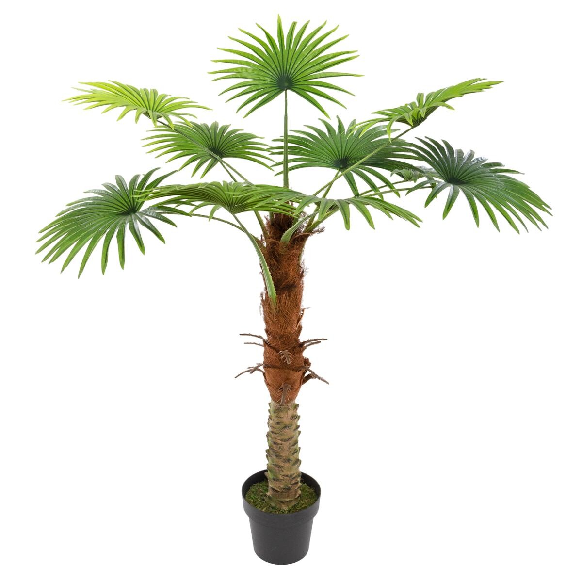 Artificial palm tree H.120 cm