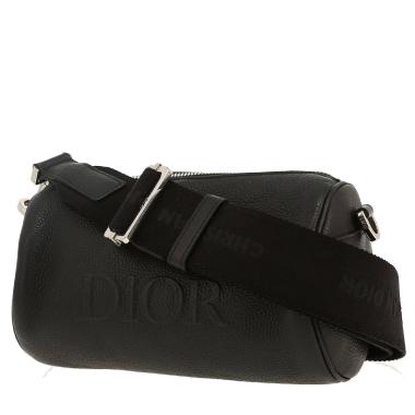 Dior Roller shoulder bag in blue grained leather1:1High-quality replica