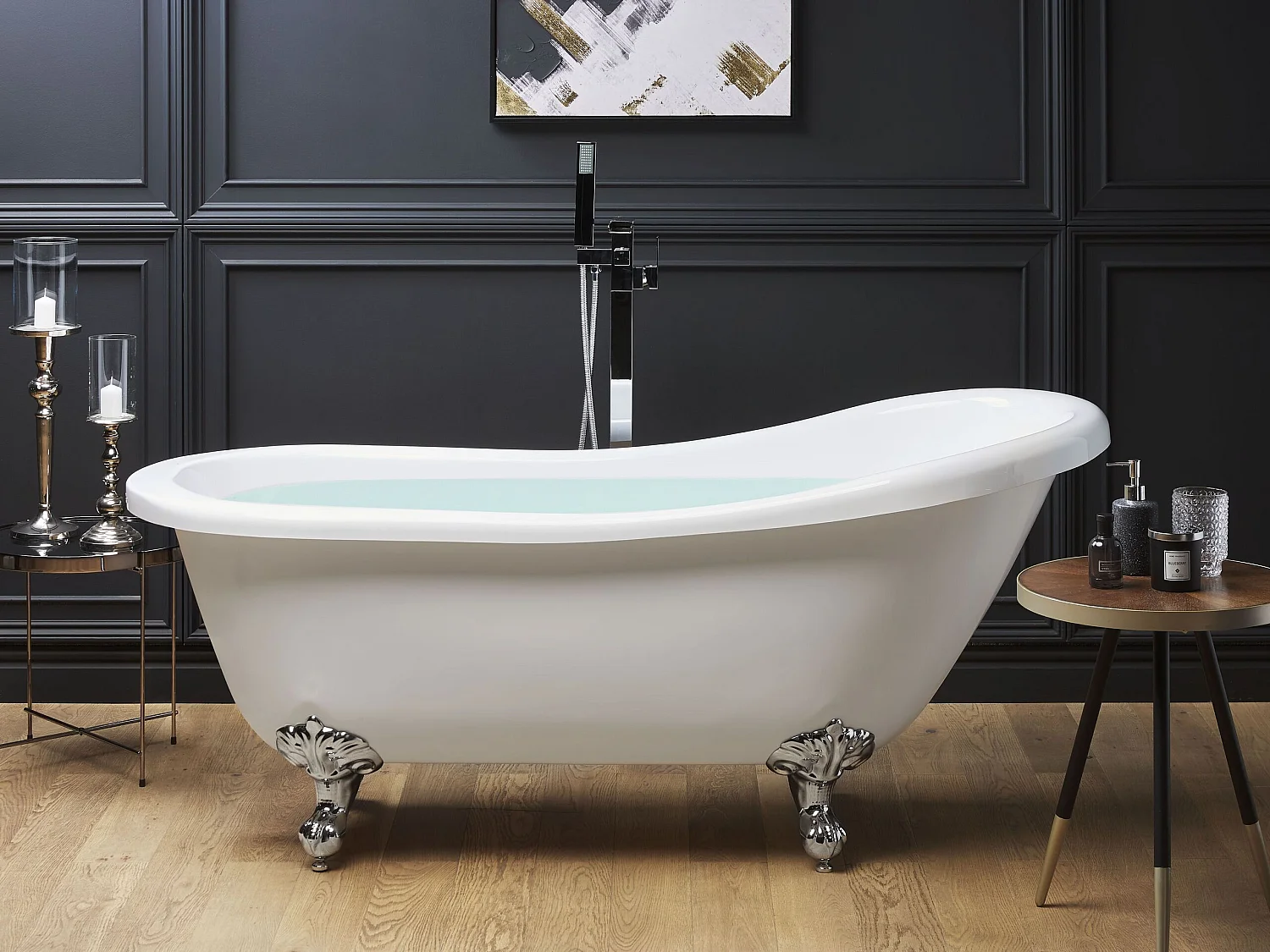 Baignoire îlot CAYMAN 153 x 77 cm Blanc