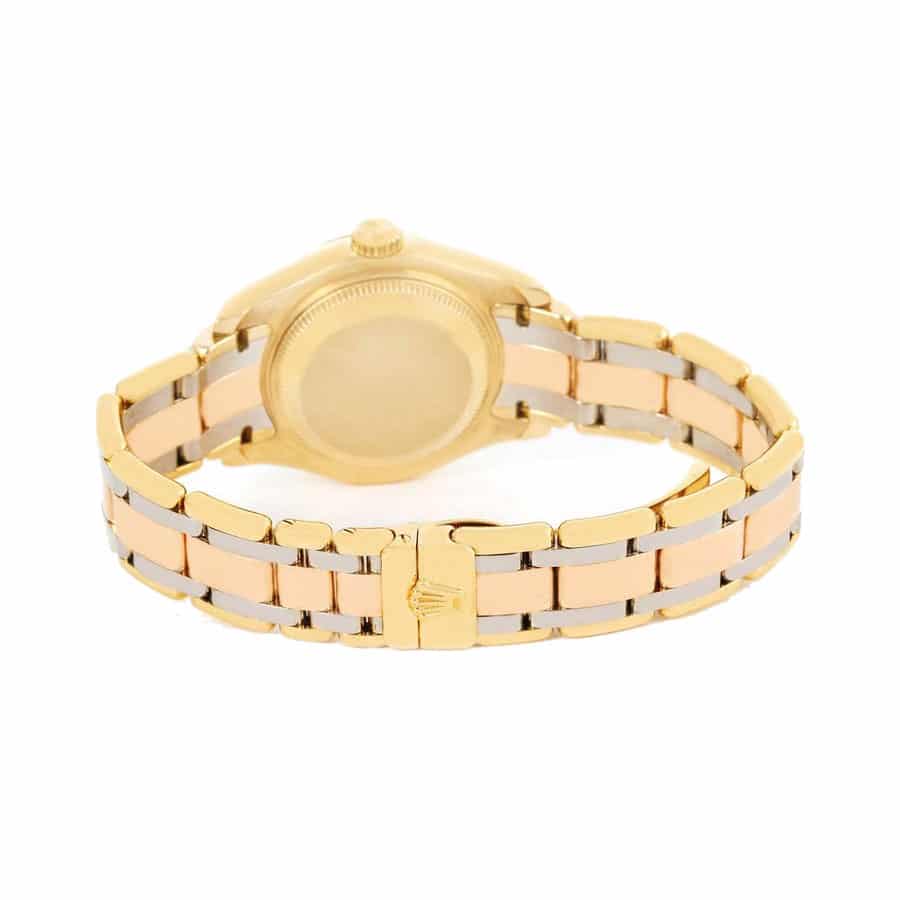 Rolex Tridor Pearlmaster Ladies Gold   Diamond 80298-0048 Replica - Top club