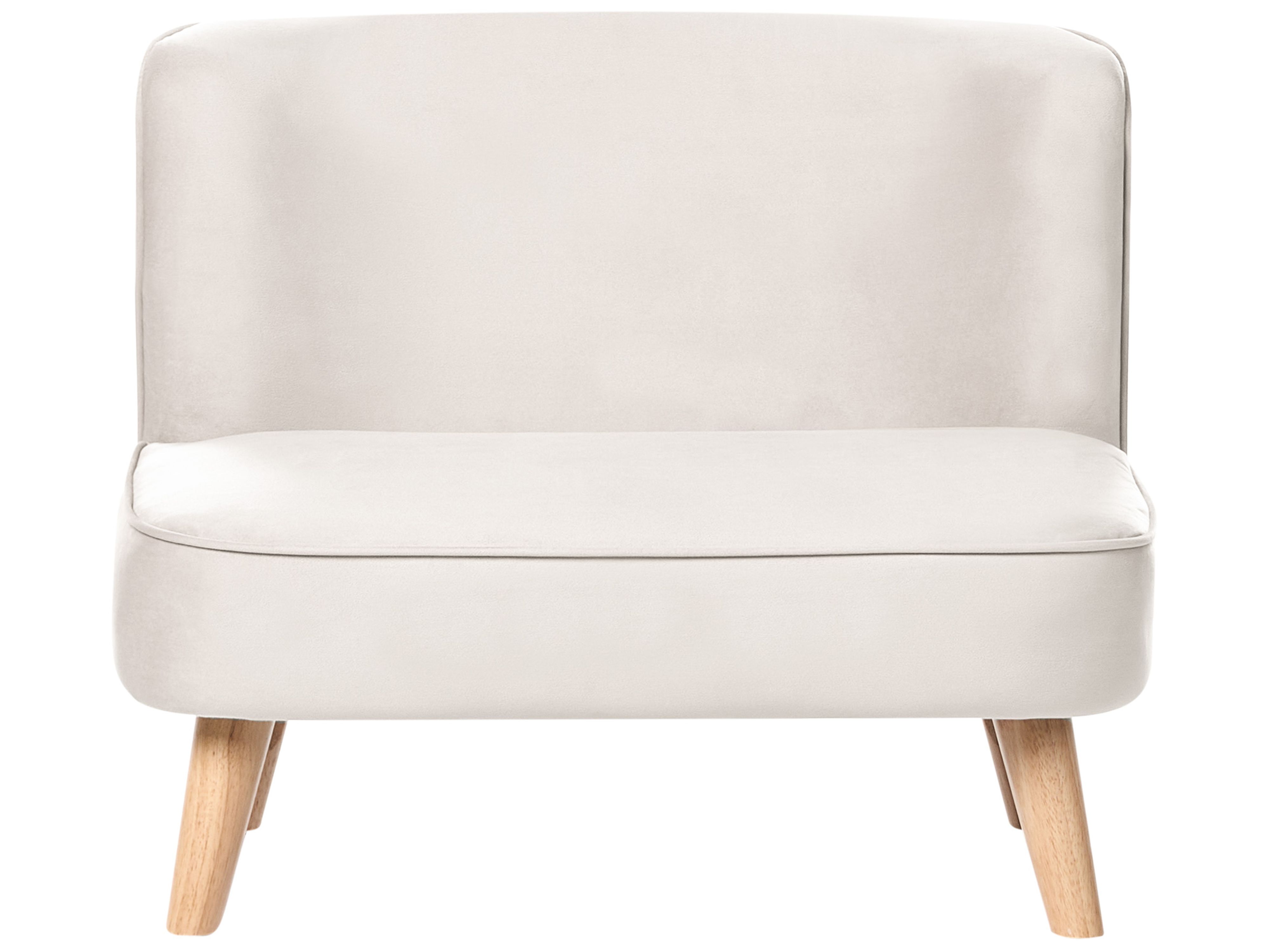 Kids Sofa RISBY Velvet Beige