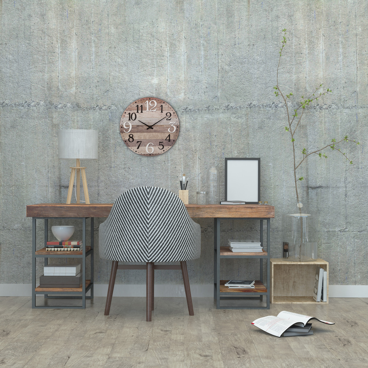 Clock "Alex" D.38 cm