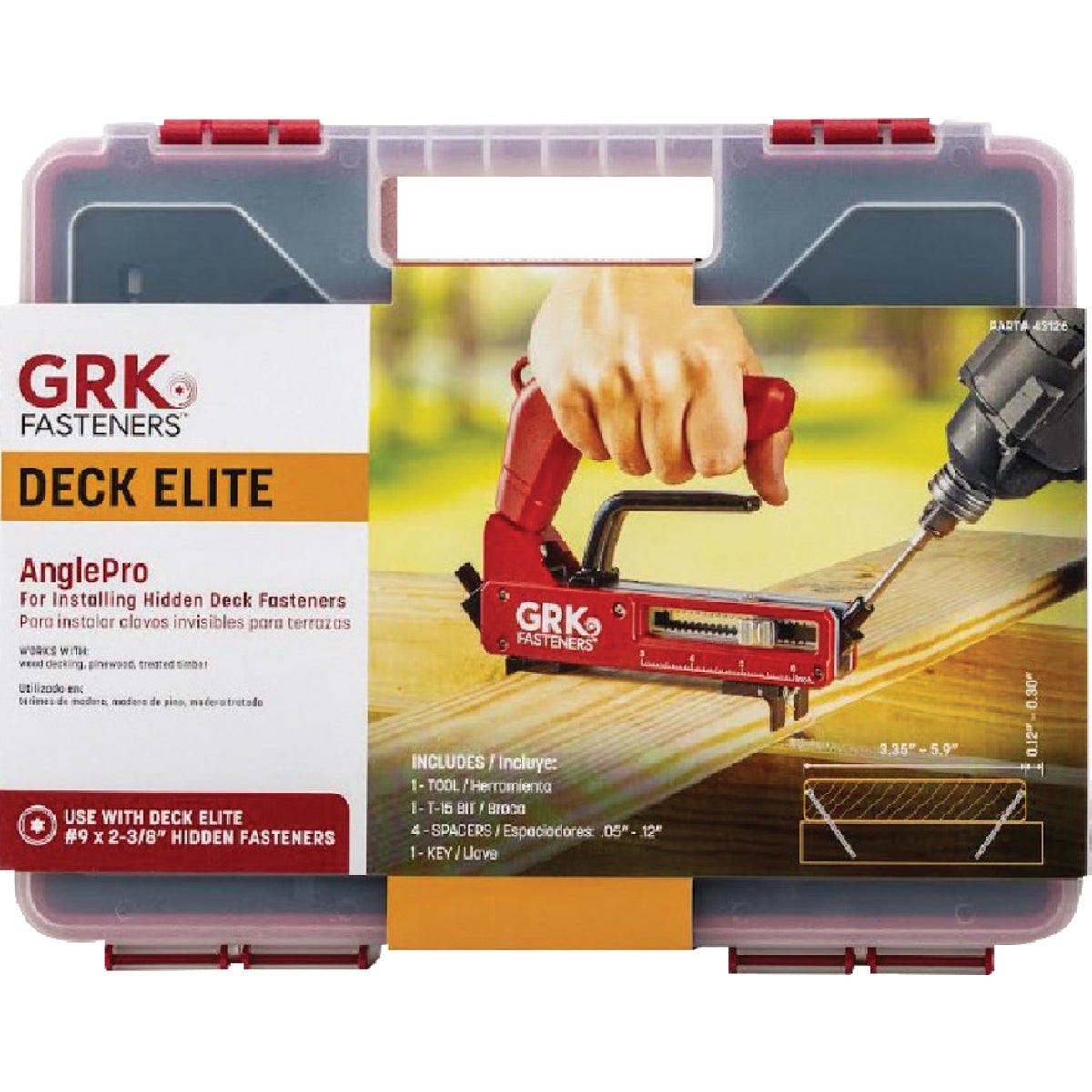 GRK Anglepro Hidden Deck Fastening System
