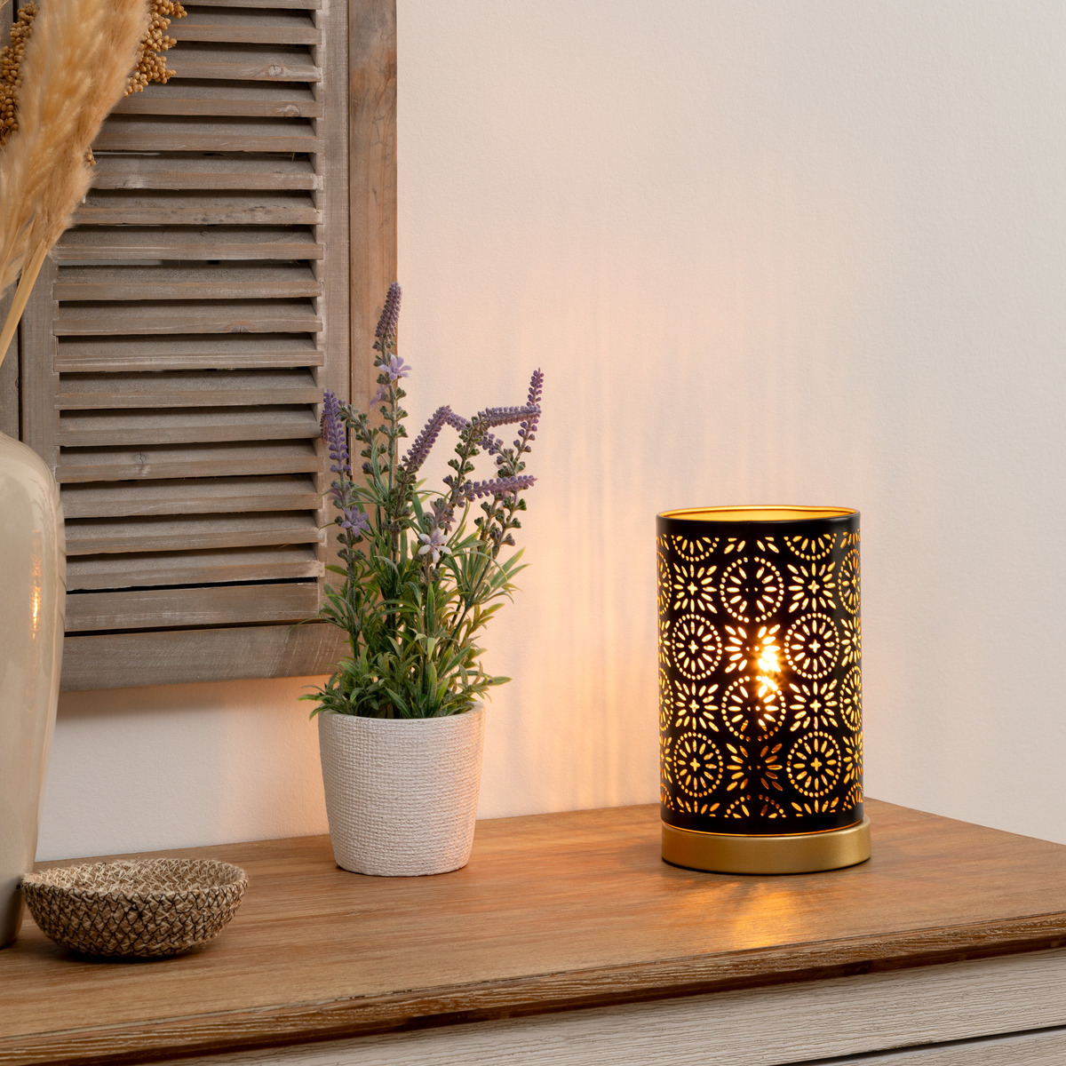 Lamp "Gypsy" Black, H.21,5 cm