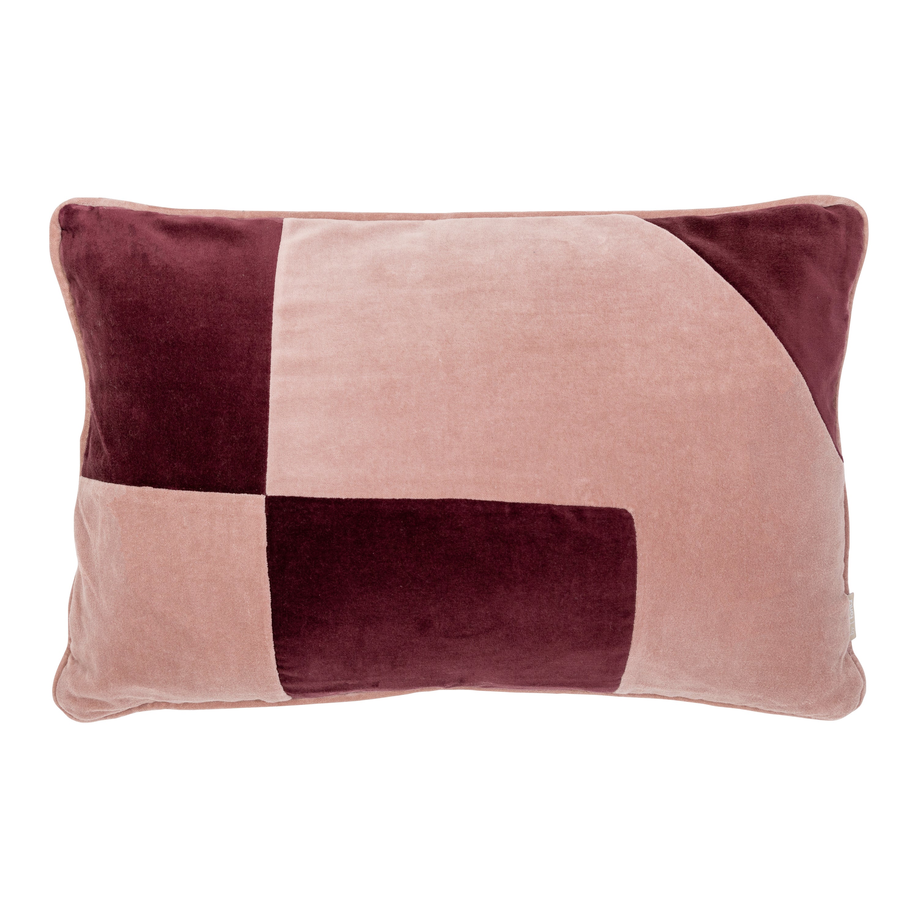 Blokker Velvet Sierkussen 40 x 60 cm - Aubergine