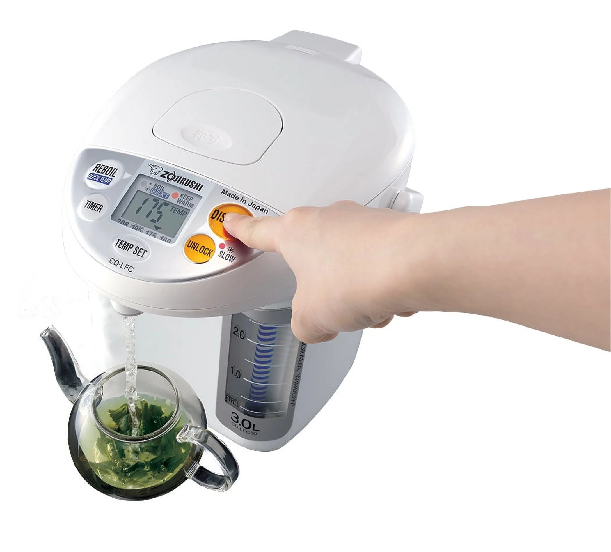 Zojirushi CD-LFC50WA Panorama Window? Micom Boiler & Warmer - Image 8