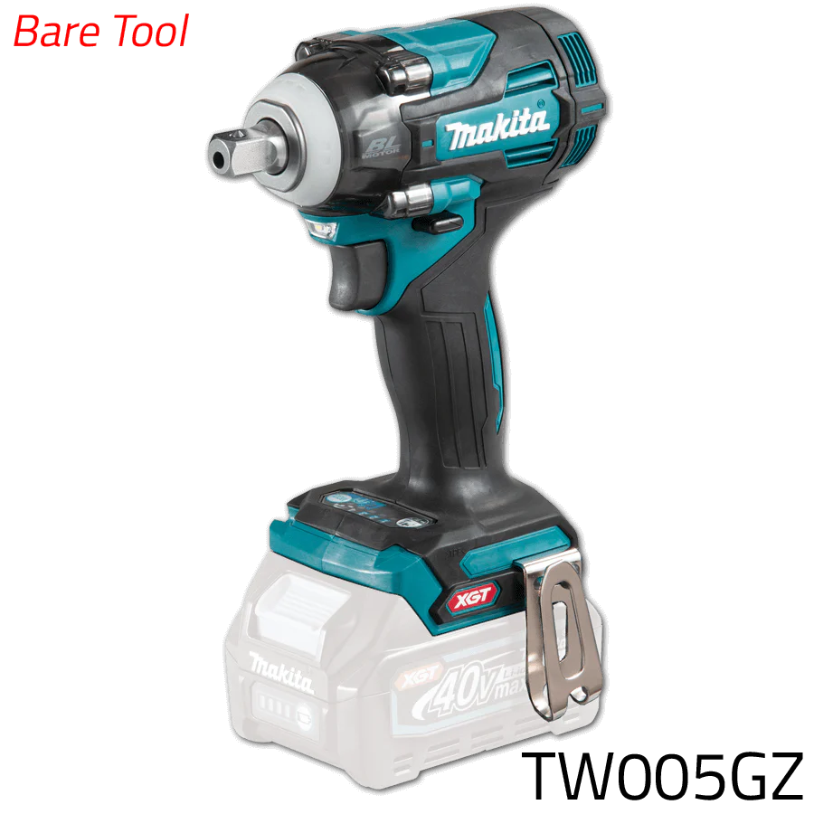 Makita  TW005GZ 40V Max XGT Brushless 1/2 in. Impact Wrench with Round Pin (Tool  Only)