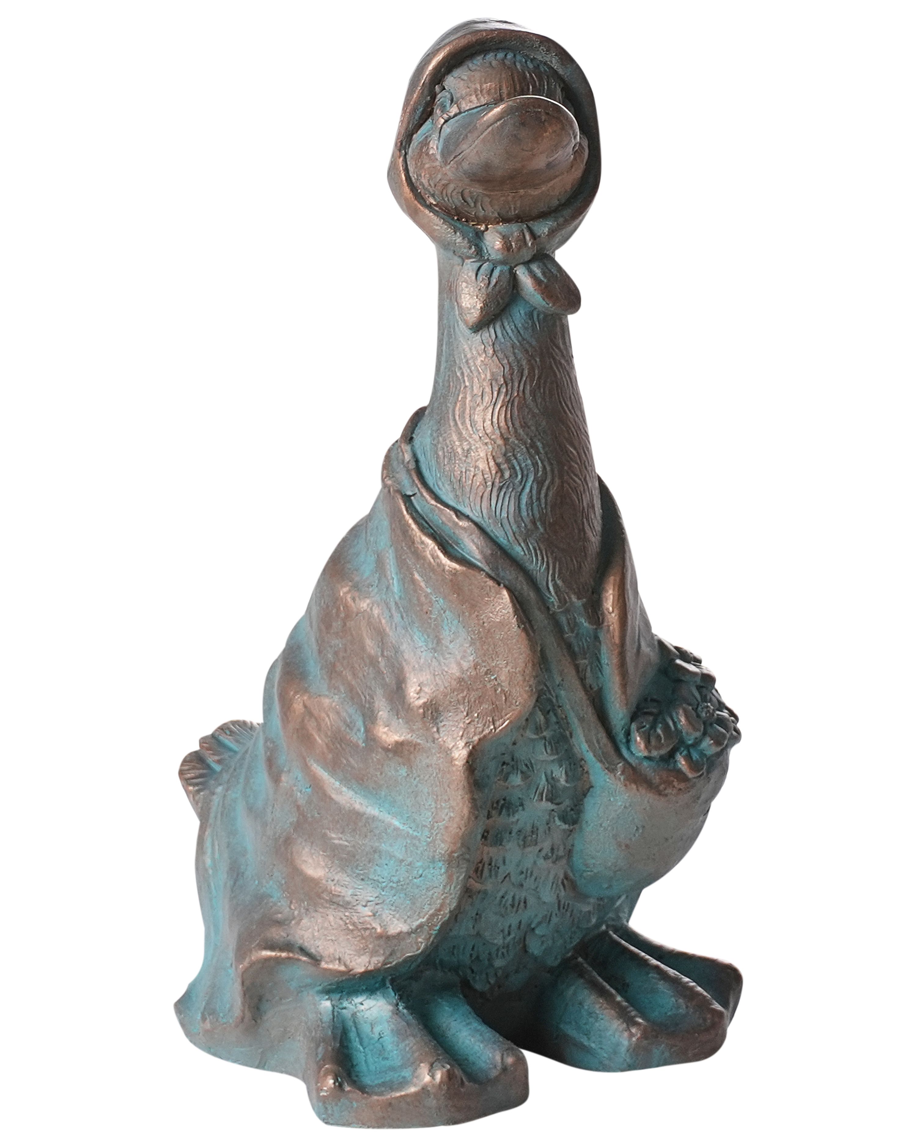 Garden Figurine BALEYA Duck Brown