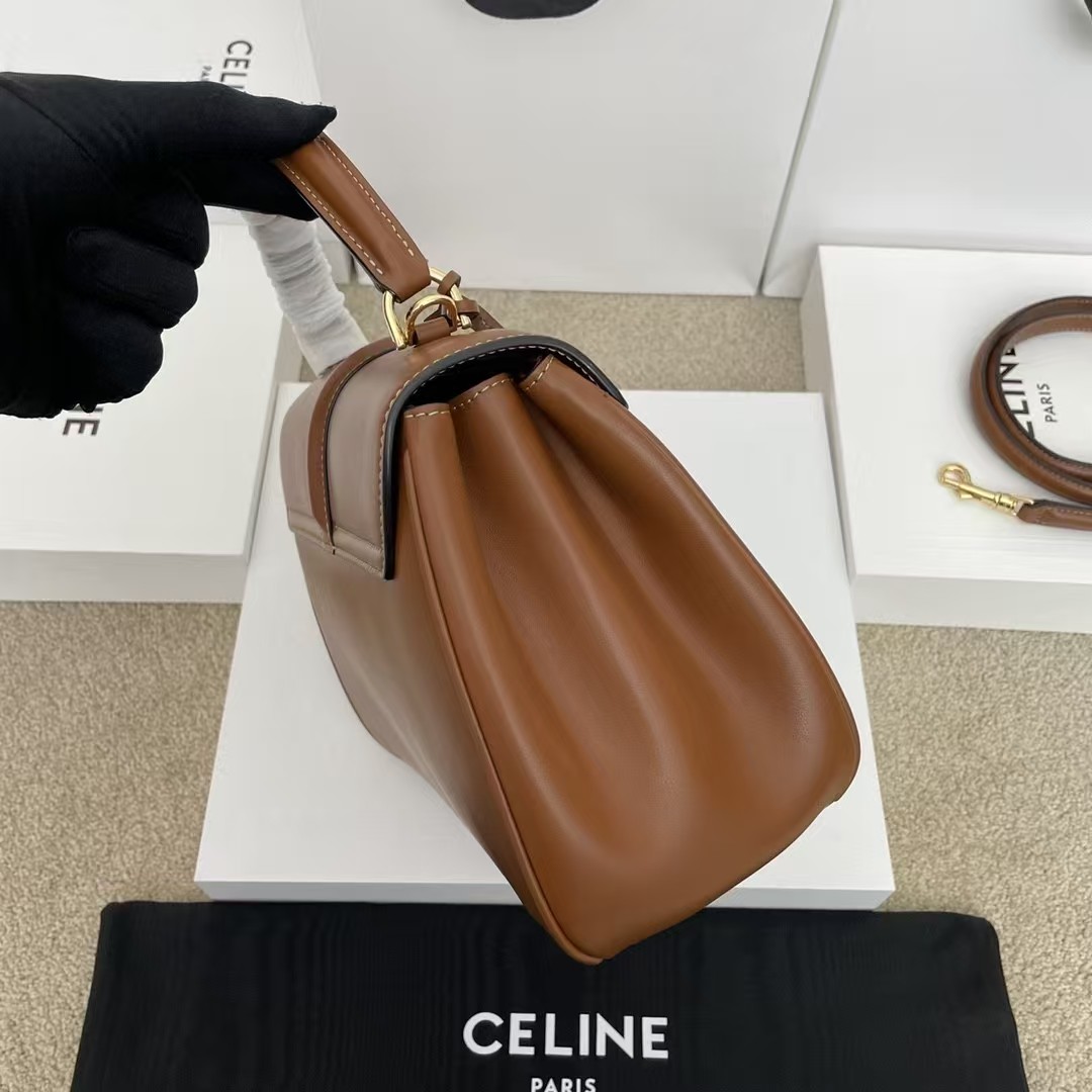 Celine Mini 16 IN Satinated Calfskin Bag1:1High-quality replica