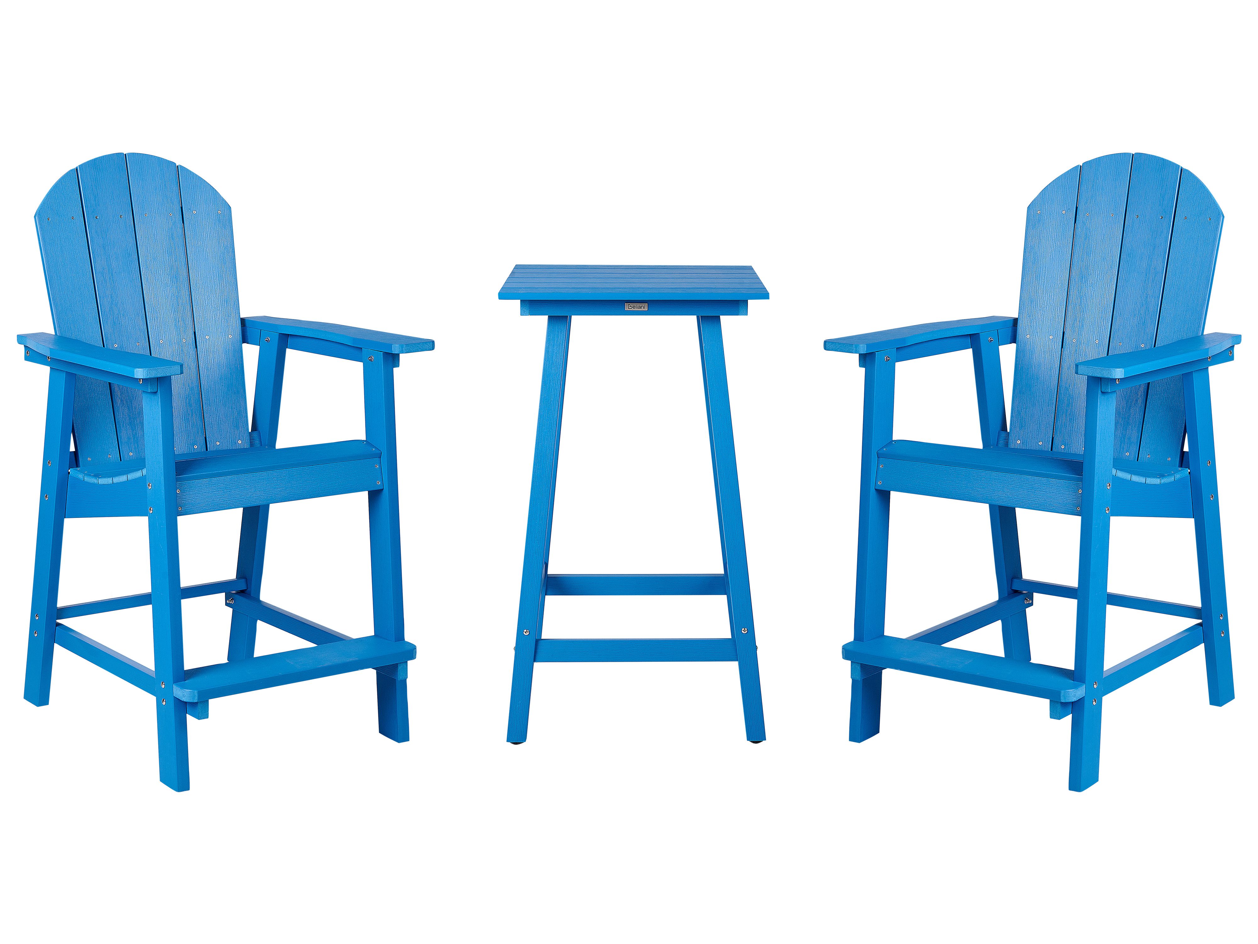 Bistro Set ADIRONDACK Blue