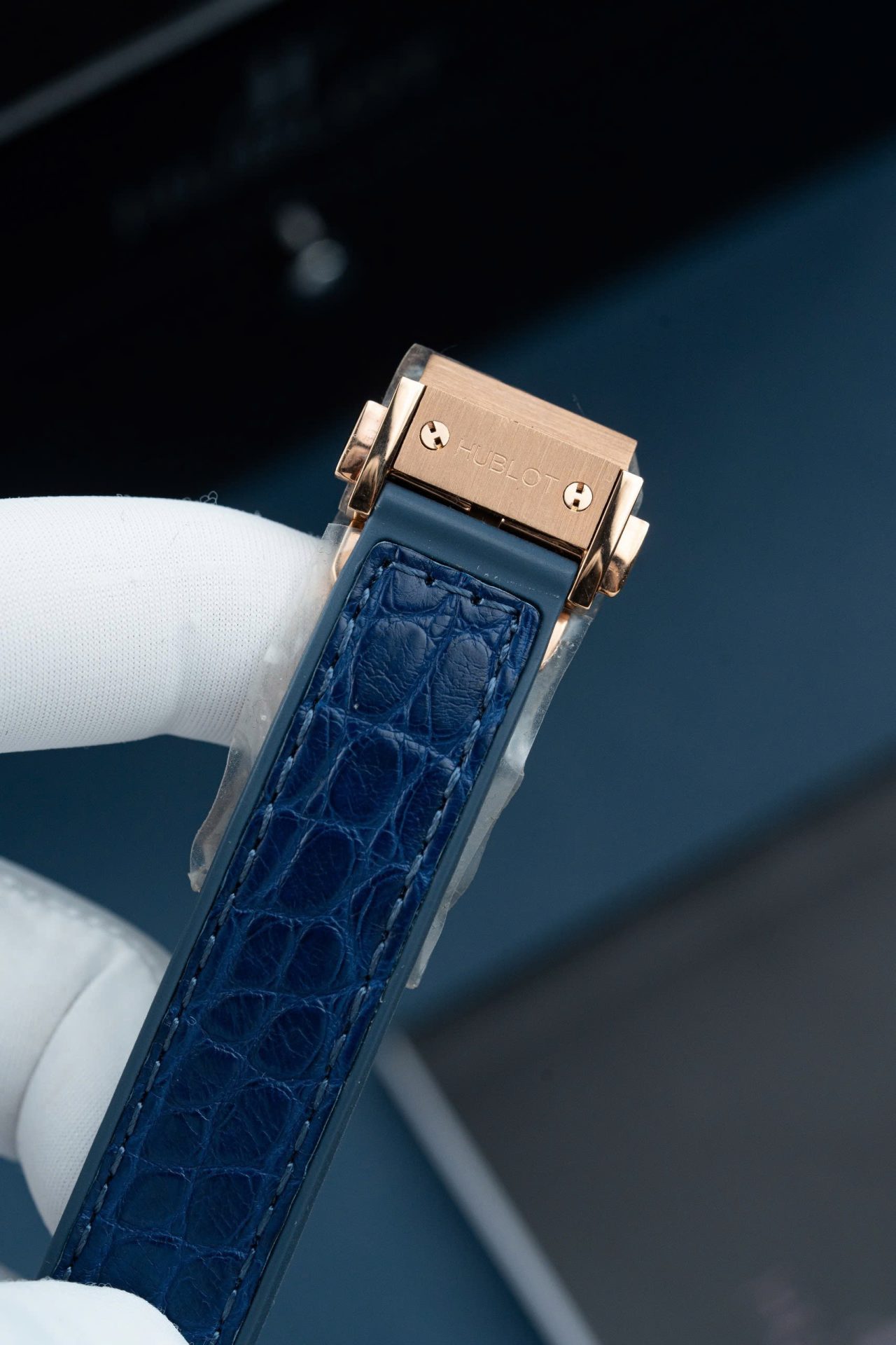 Hublot Replica Watch Classic Fusion King Gold Dial Blue 33mm - Top club