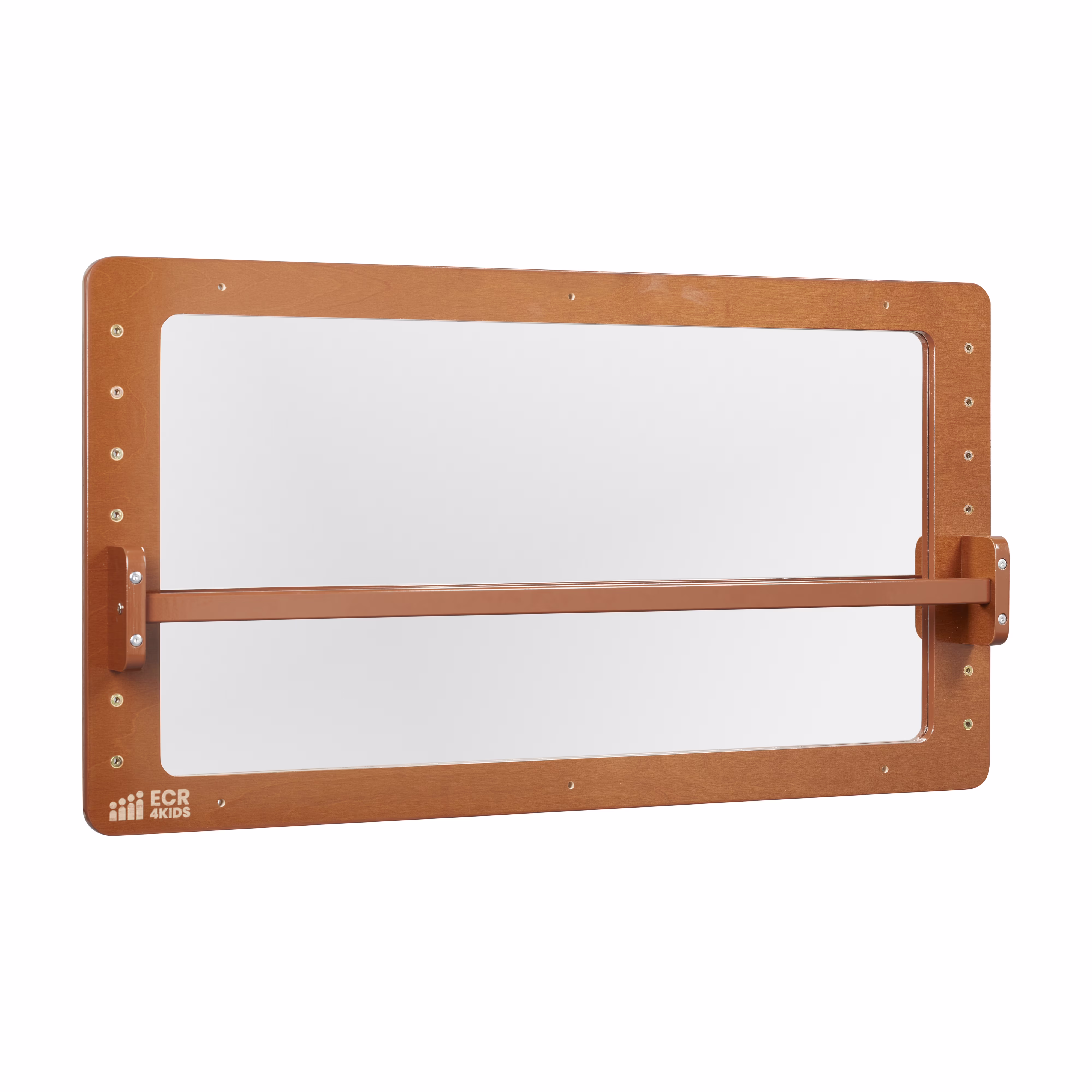 ECR4Kids Wall-Mounted Coordination Mirror, Natural - Image 3