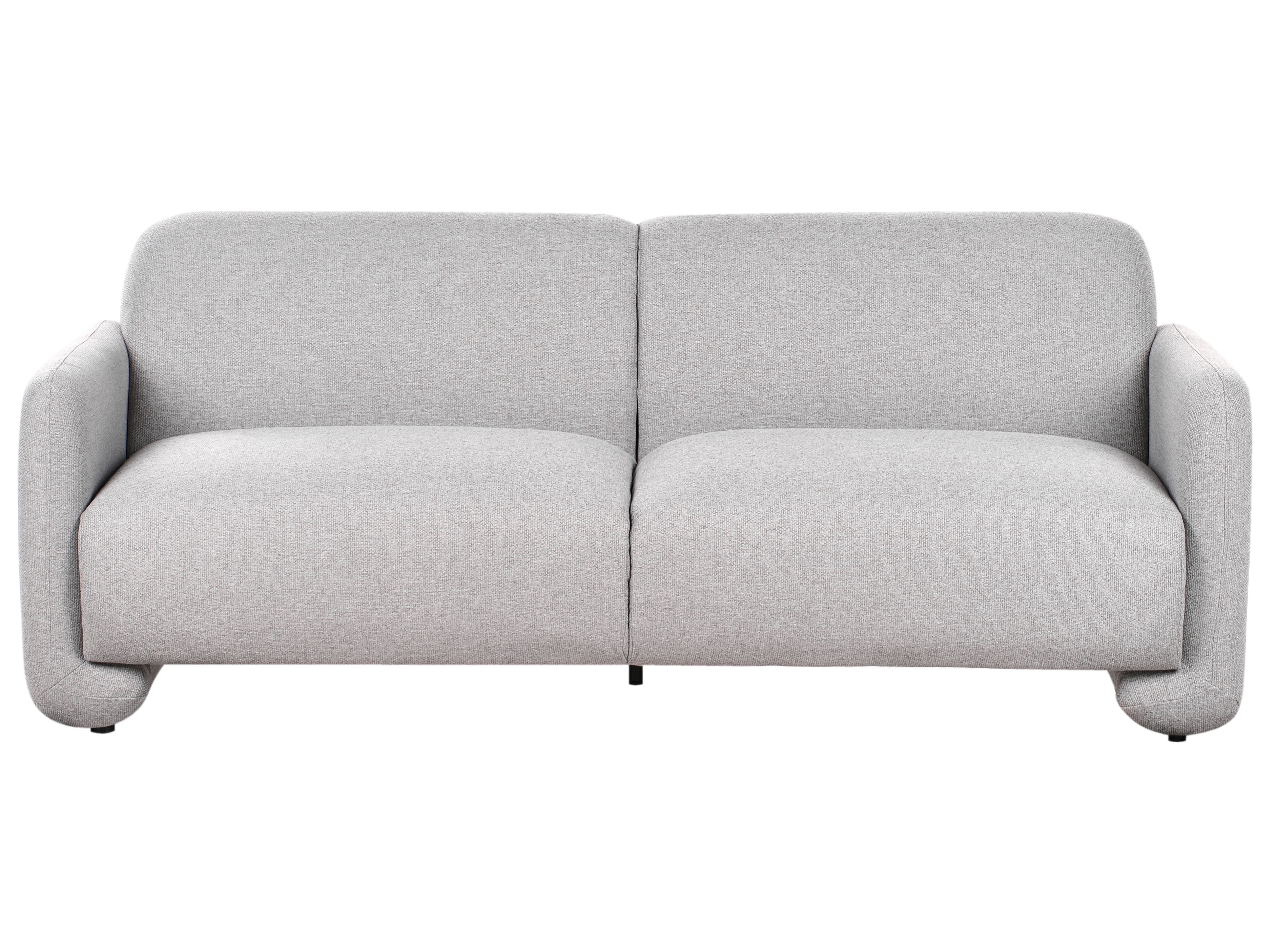 Sofa 3 Seater SALAND Fabric Grey