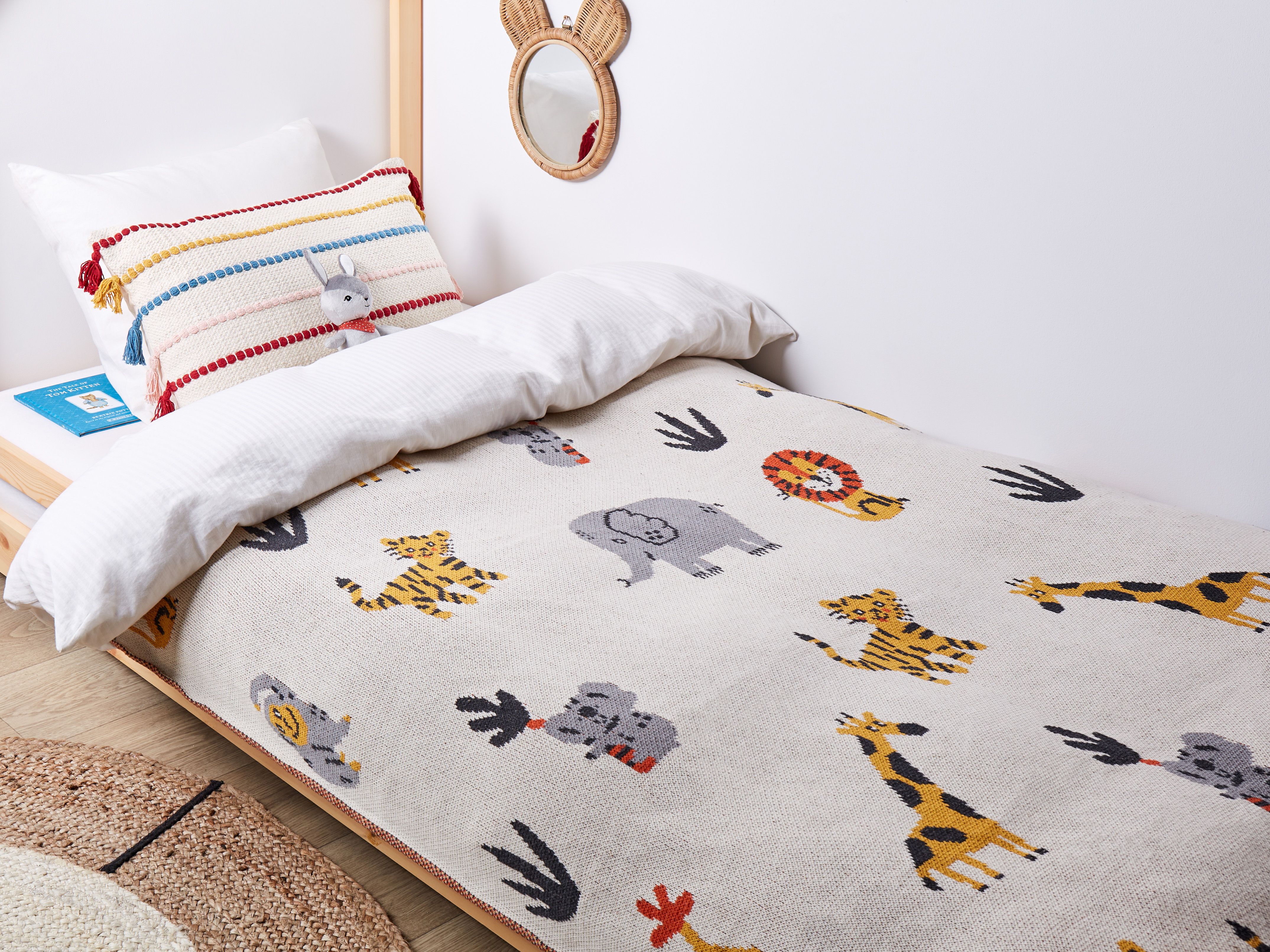 Blanket SAMEO Cotton 130 x 170 cm Multicolour
