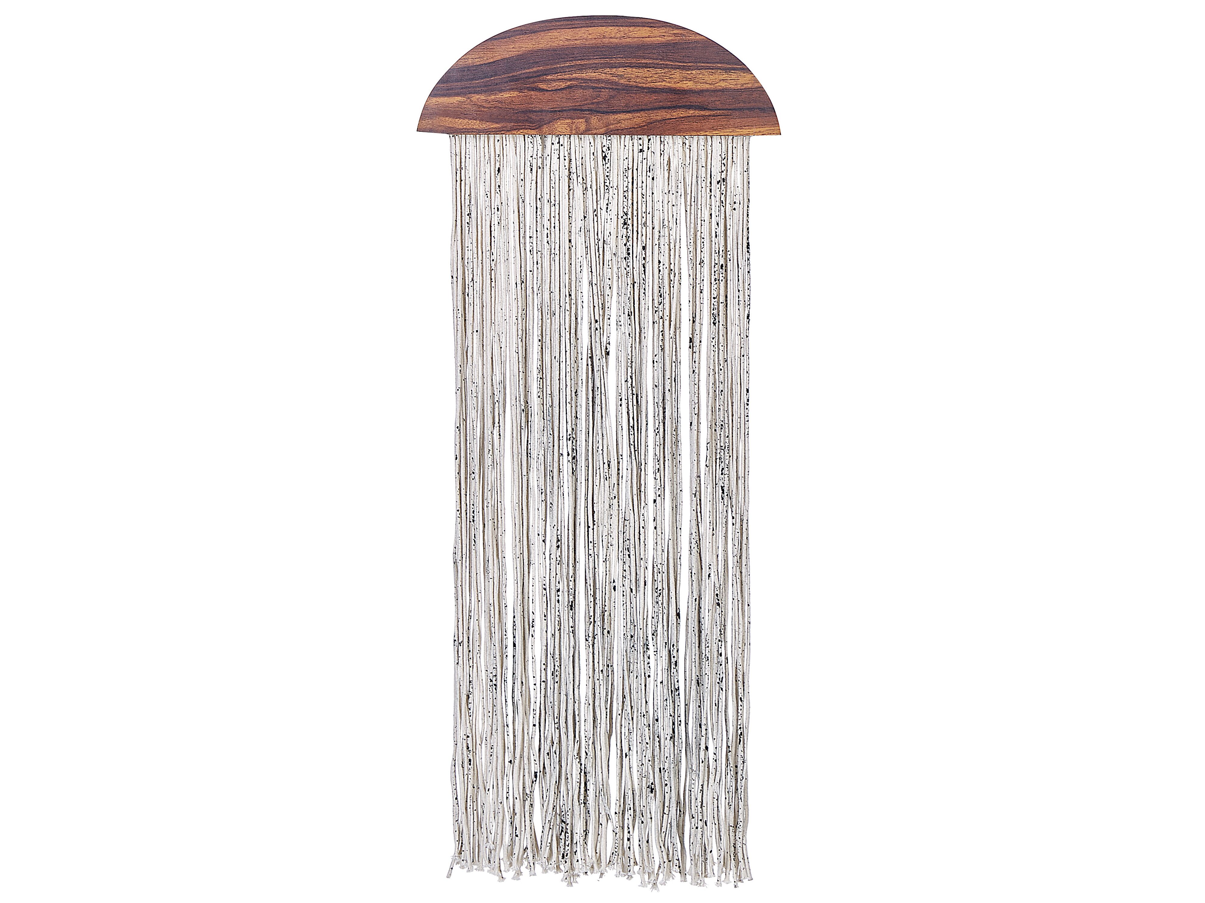 Wall Decor ZIKIRIA Poplar Wood 92 cm Dark Brown
