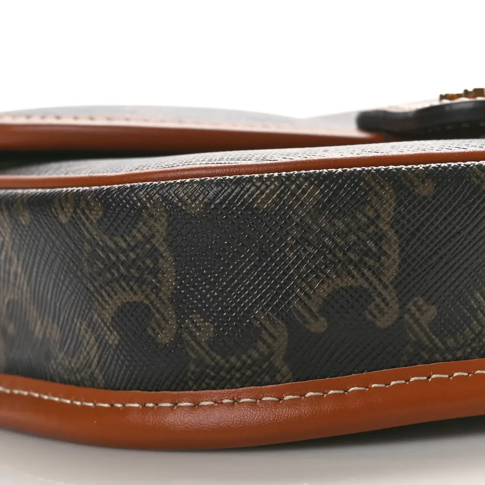 Tan Canvas & Leather Mini Besace Replica – Superfake Perfection1:1High-quality replica