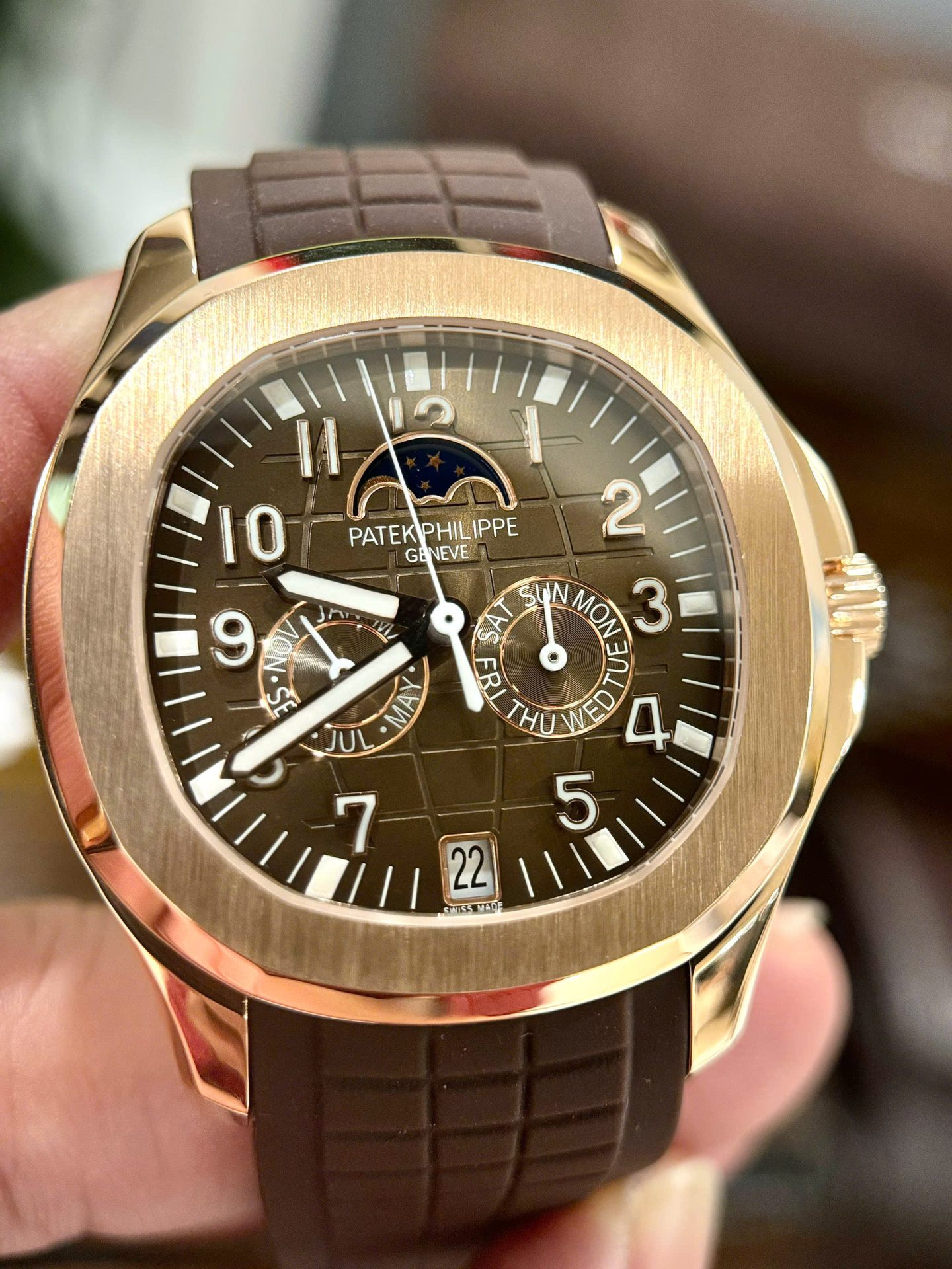 Patek Philippe Aquanaut 5261R Best Replicas Chocolate Dial Automatic Swiss Movement 40mm - Top club