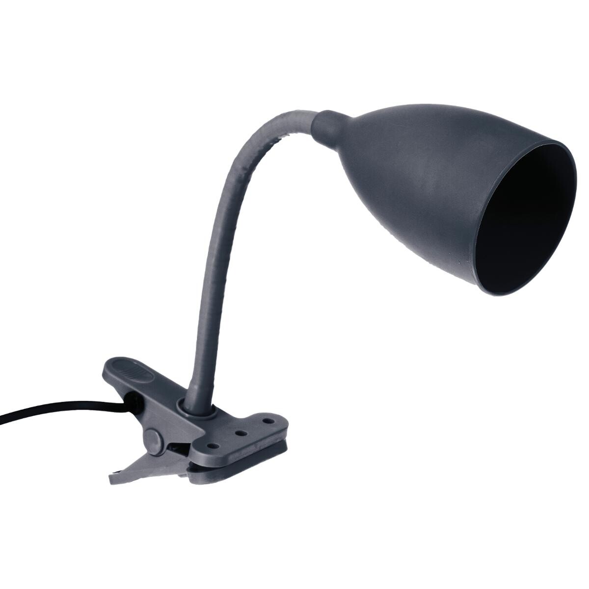 Clamp lamp "Sily" Storm blue, H.43 cm