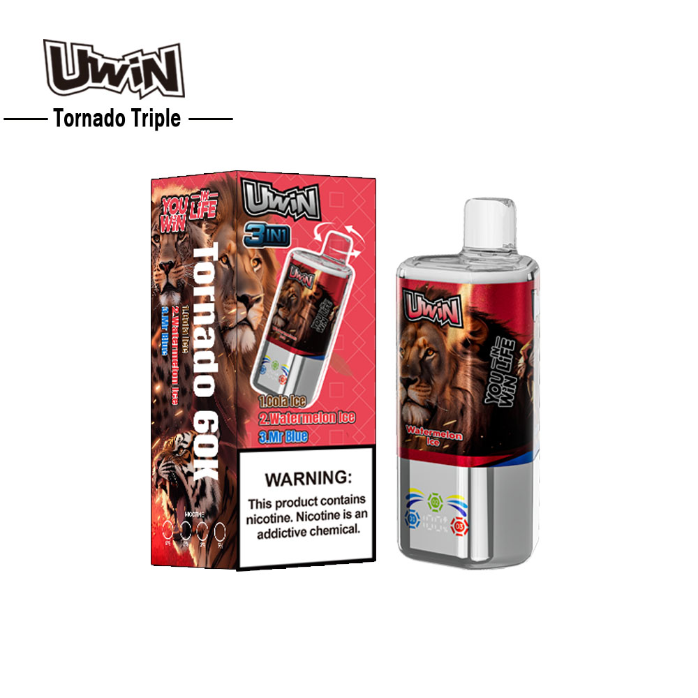 Uwin 3in1 Tornado 60K Disposable Vape