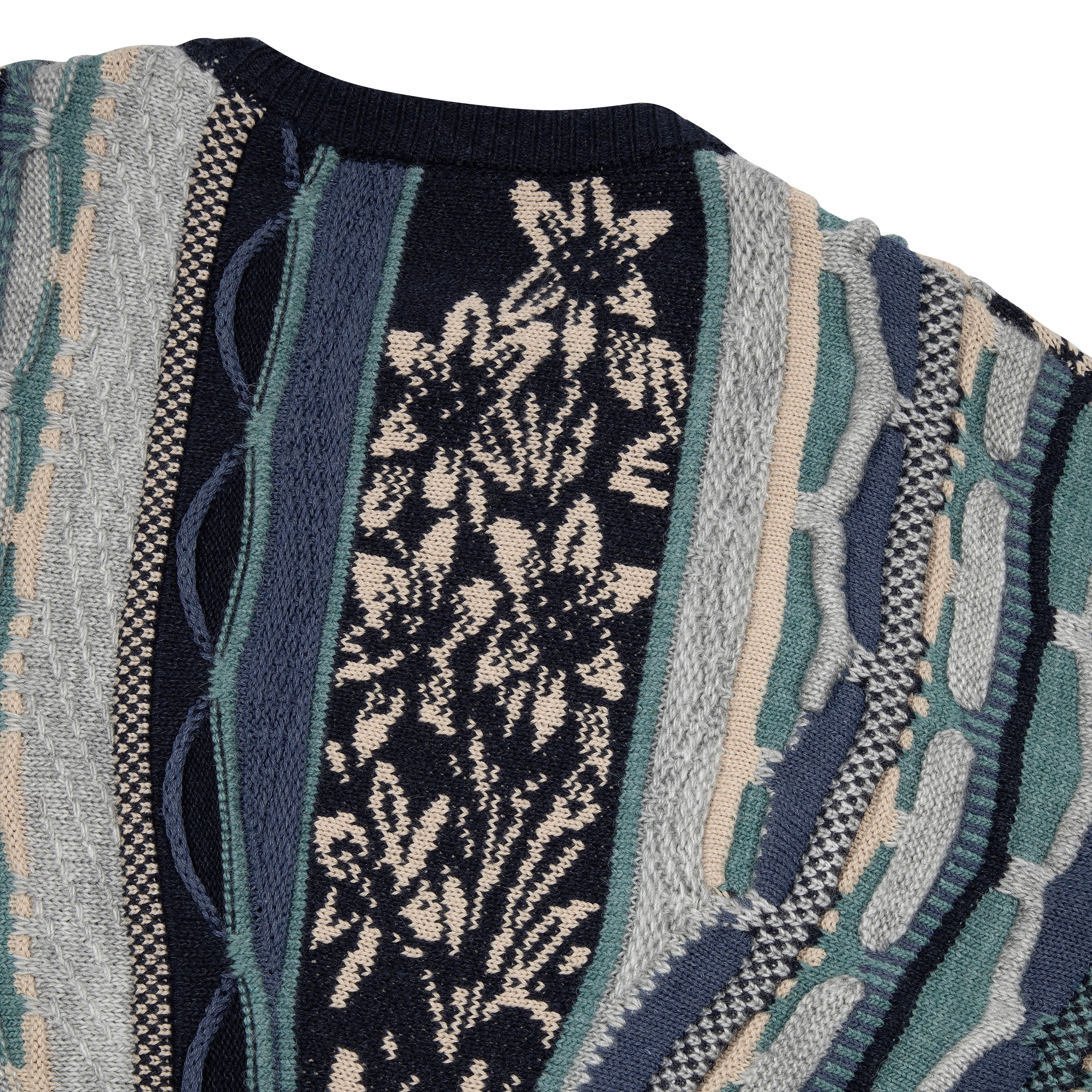 "yakuza v2" Knit dark blue