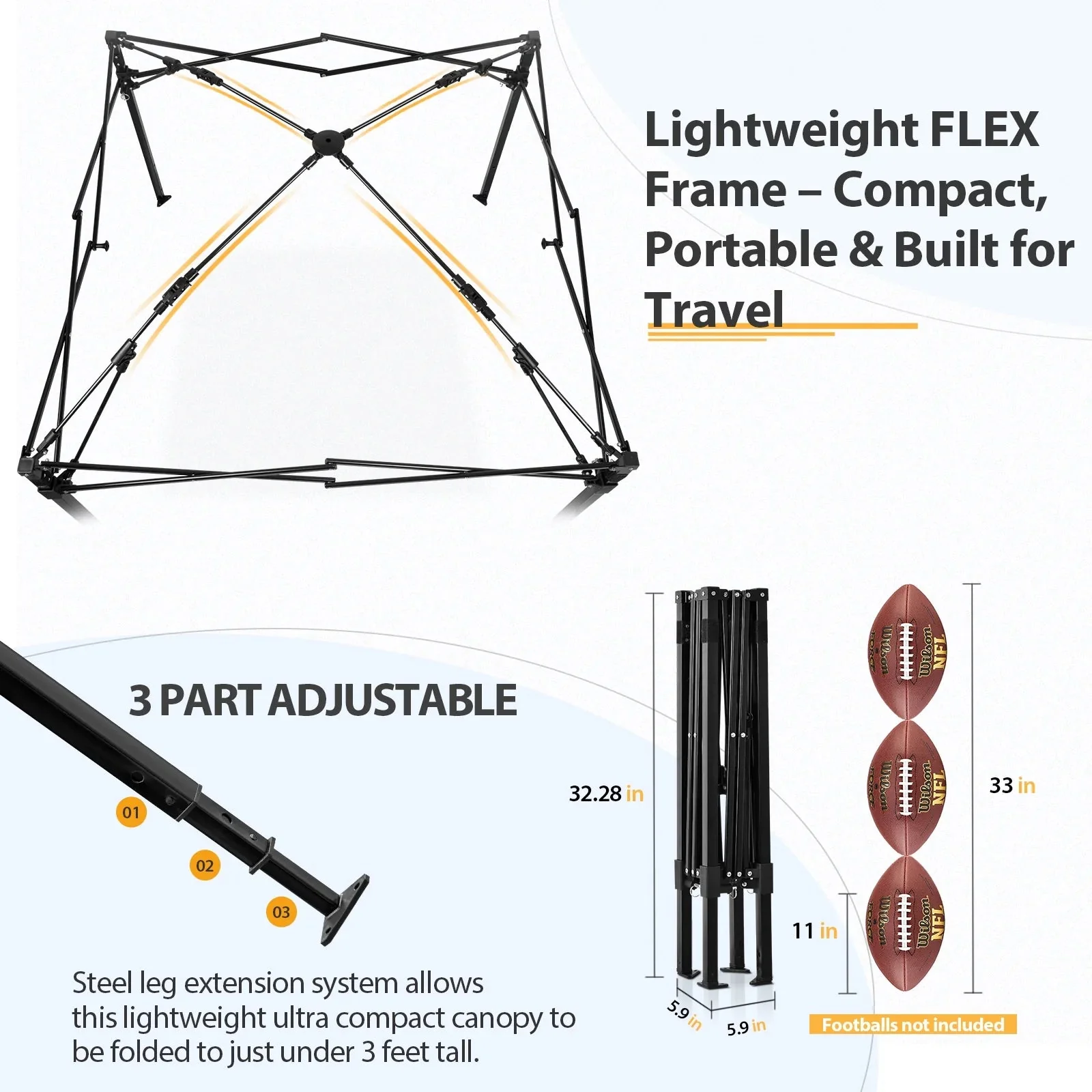 EAGLE PEAK Ultra Compact 4 ft x 4 ft Pop-Up Changing Room Canopy - Flex - Image 24 EAGLE PEAK Ultra Compact 4 ft x 4 ft Pop-Up Changing Room Canopy - Flex - Image 24