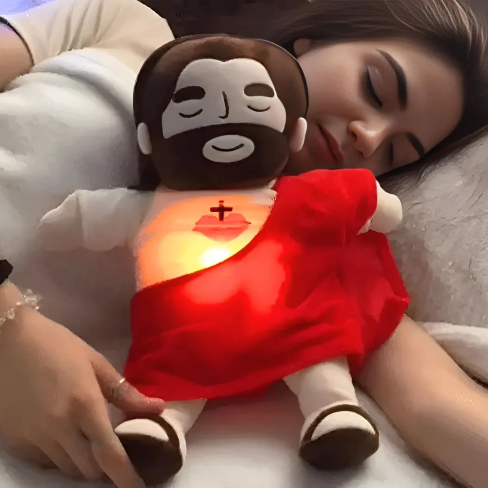 Interactief Pluche Knuffeldier voor Ontspanning en Slaapondersteuning - Kalmerende Ademhalingsfunctie