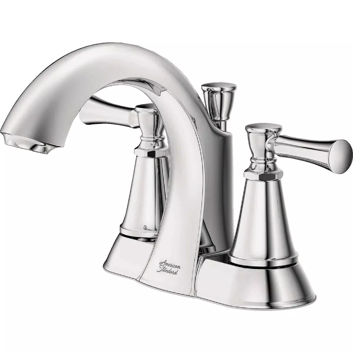 American Standard Chancellor 2-Handle Lever 4 In. Centerset Bathroom Faucet with Pop-Up, Chrome