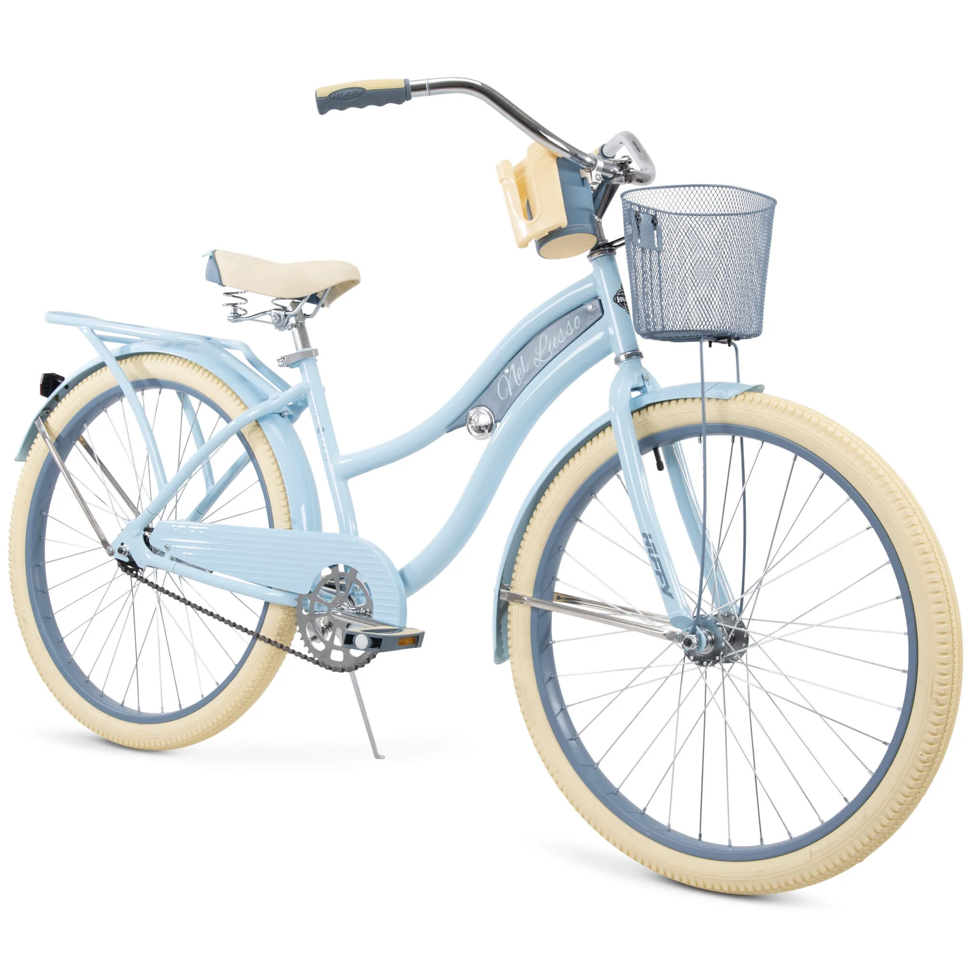 Huffy 26" Nel Lusso Cruiser Bike, Fits Riders 5'0"+, Light Blue, Adult, Women's - Image 2